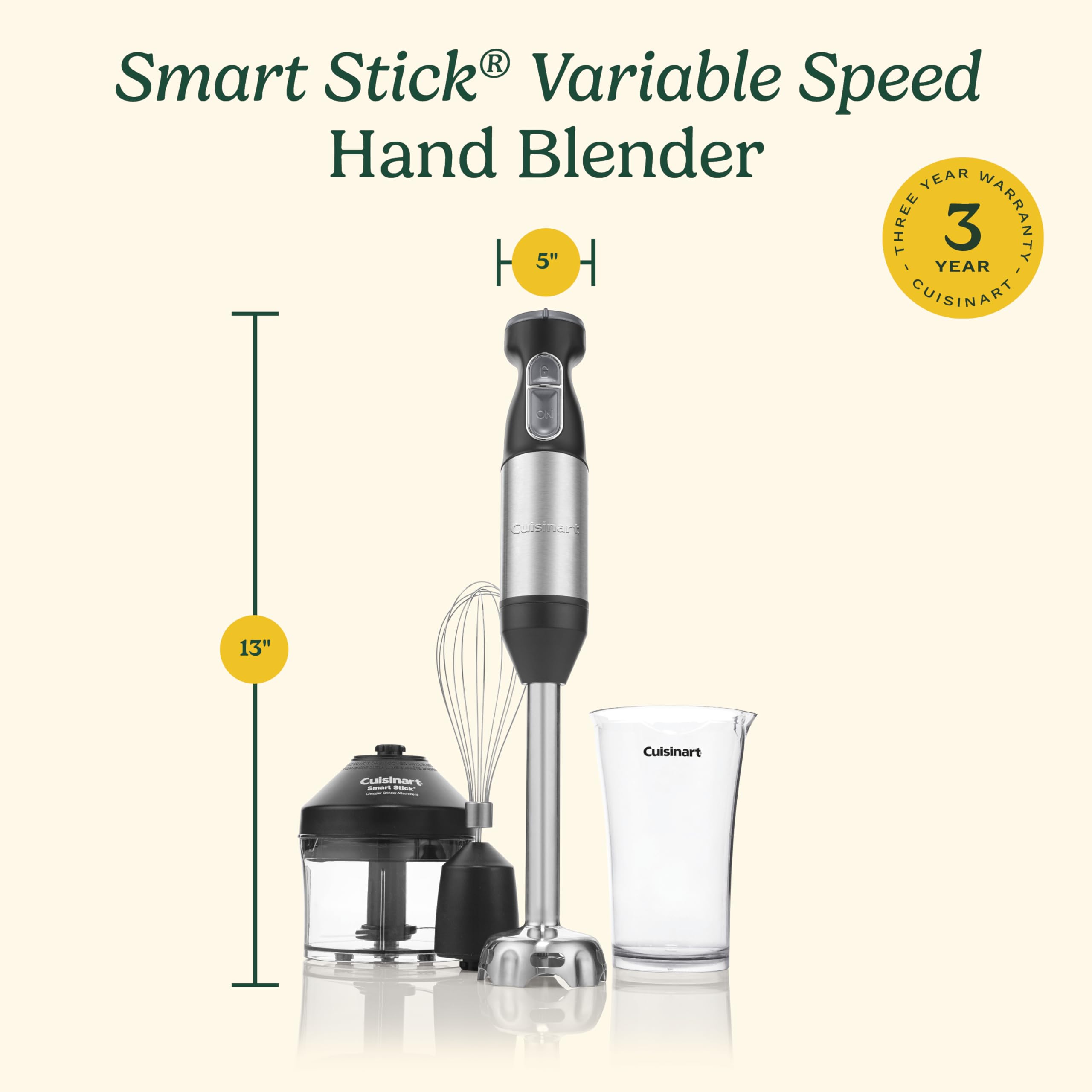 Amazon.com: Cuisinart CSB-179 Smart Stick Variable Speed Hand