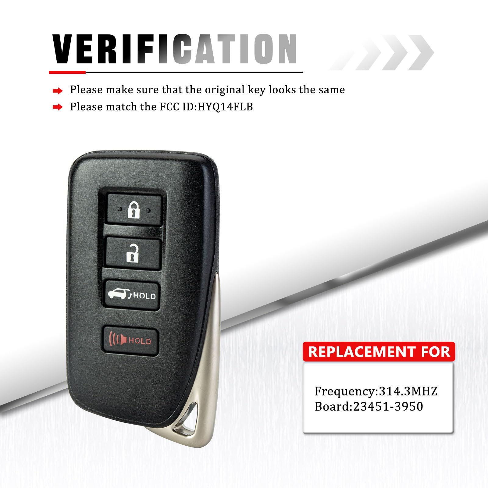 Amazon | BestKeys スマートキー キーレスエントリーリモートFOB