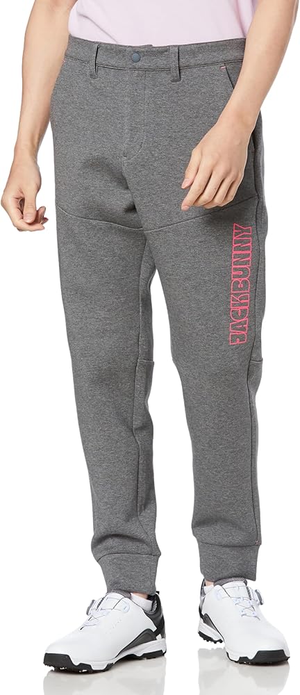 4 M ジャックバニー ライトダンボールニット サイドロゴ ロングパンツ