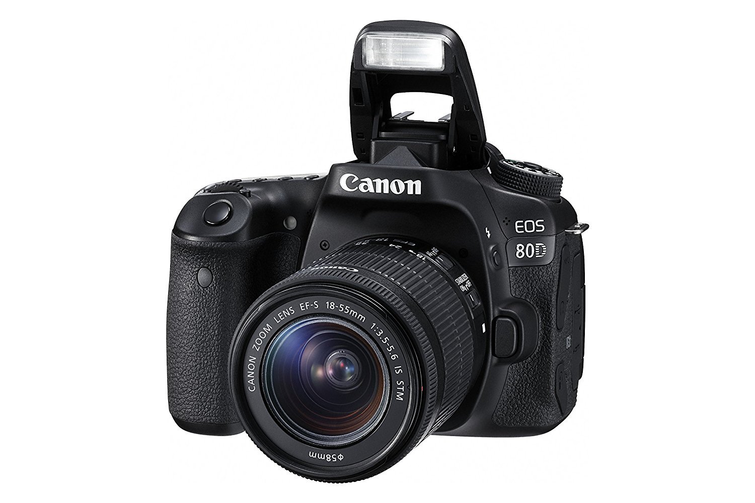 Amazon.com : Canon EOS 80D Digital SLR Kit with EF-S 18-55mm f/3.5