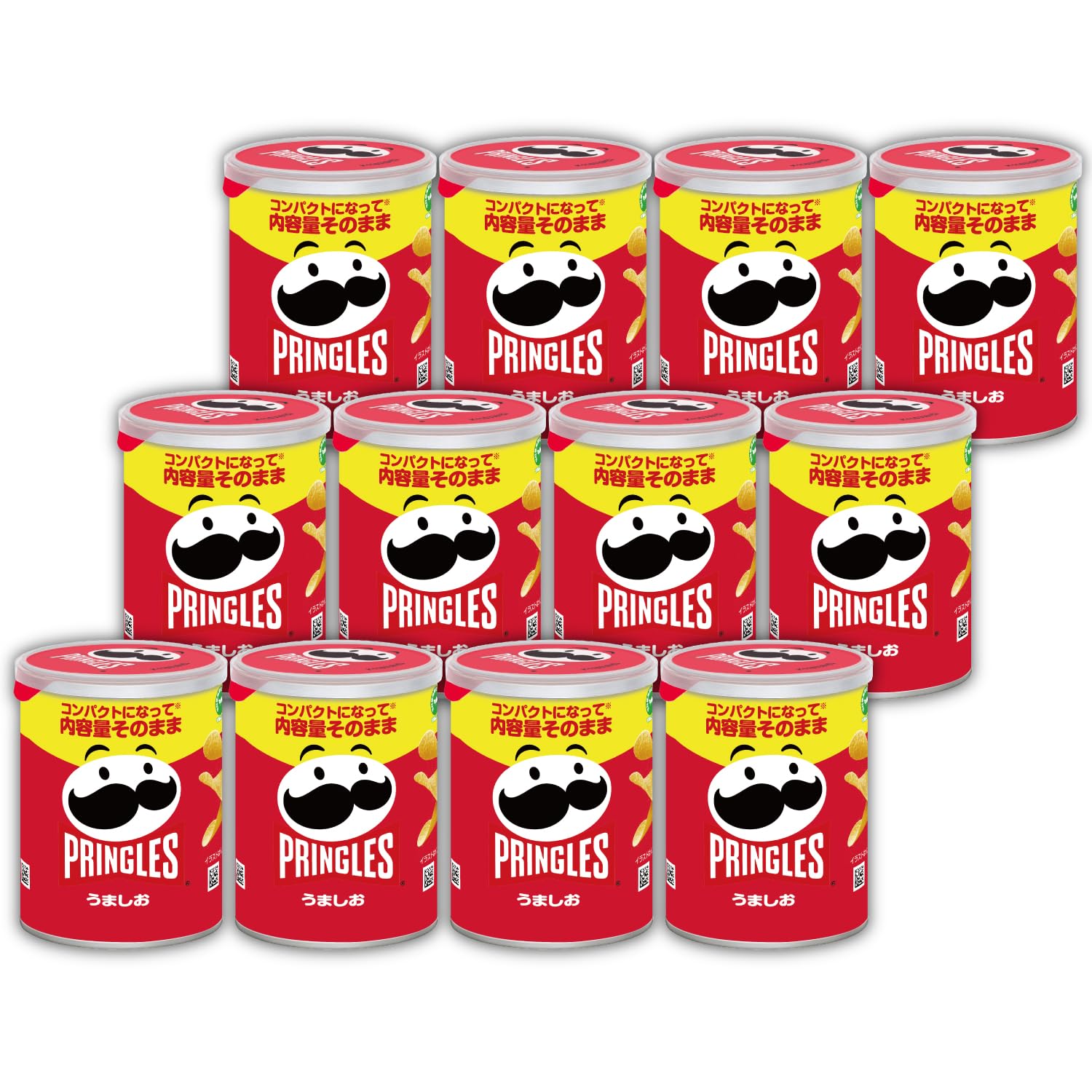 Amazon.co.jp: ケロッグ プリングルズ うましお S缶 53g×12個 : 食品