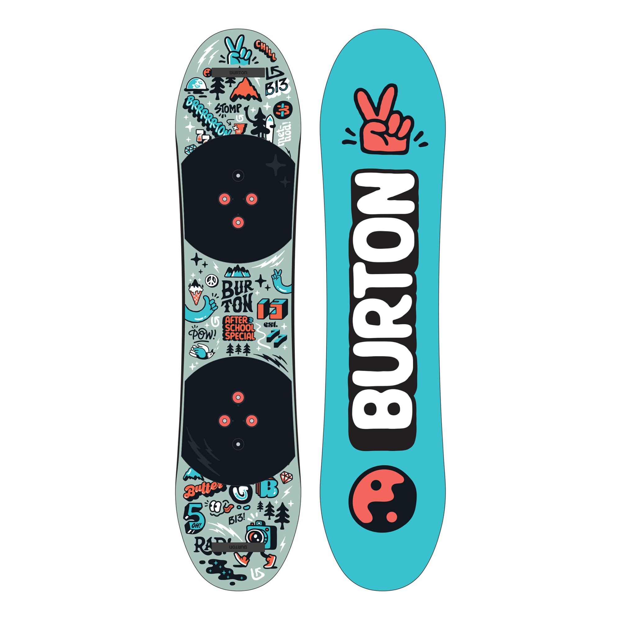 Amazon | バートン スノーボード 2点セット 107311 90 | Burton