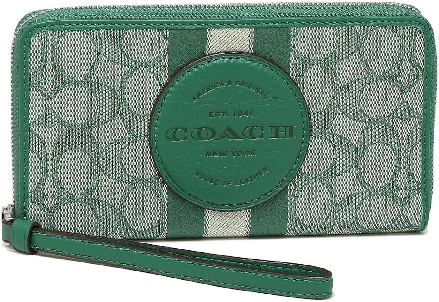 Amazon | [コーチ] アウトレット 長財布 シグネチャー グリーン