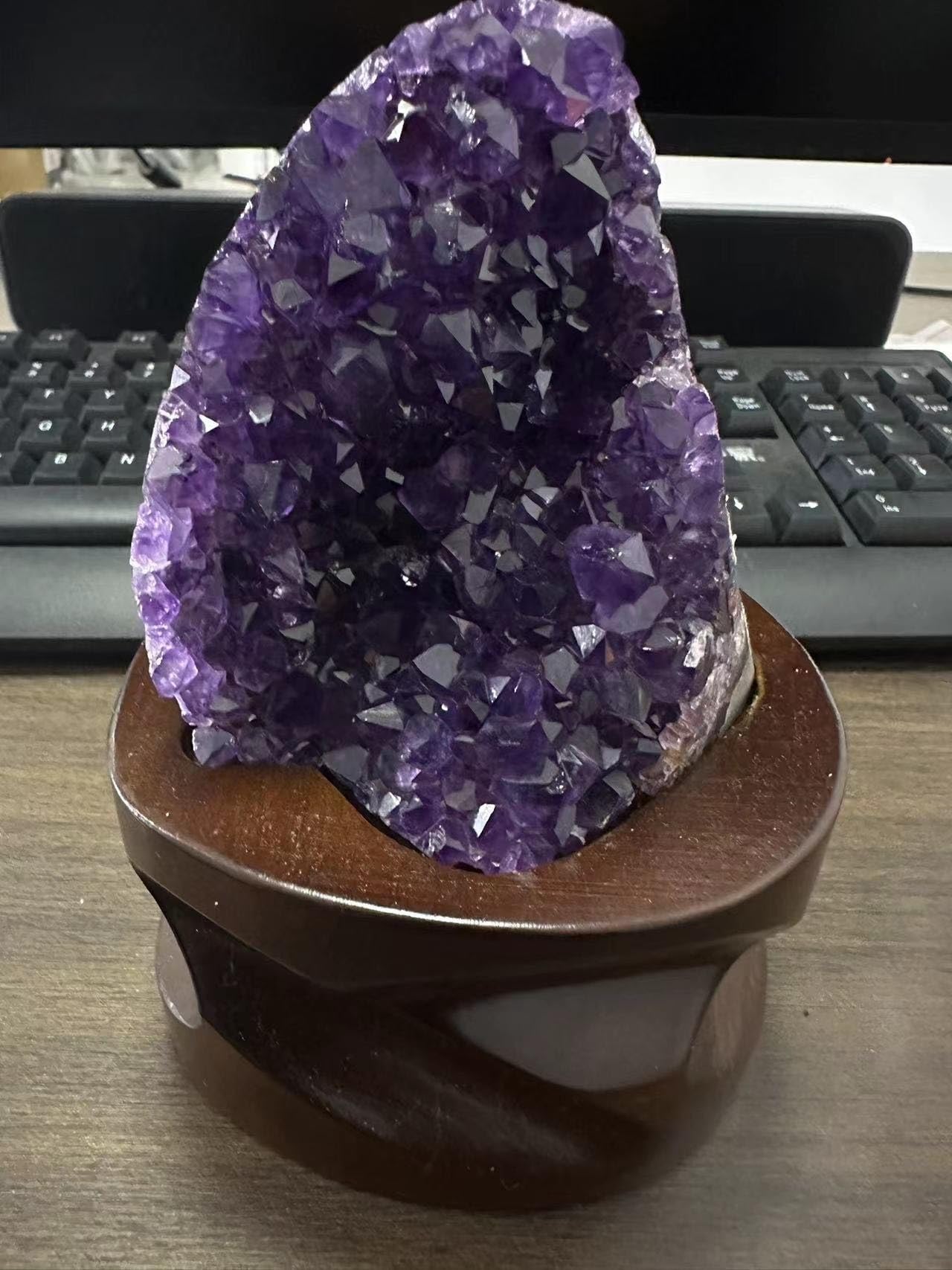 Amazon.co.jp: ナチュラルアメジストクラスター, ウルグアイア