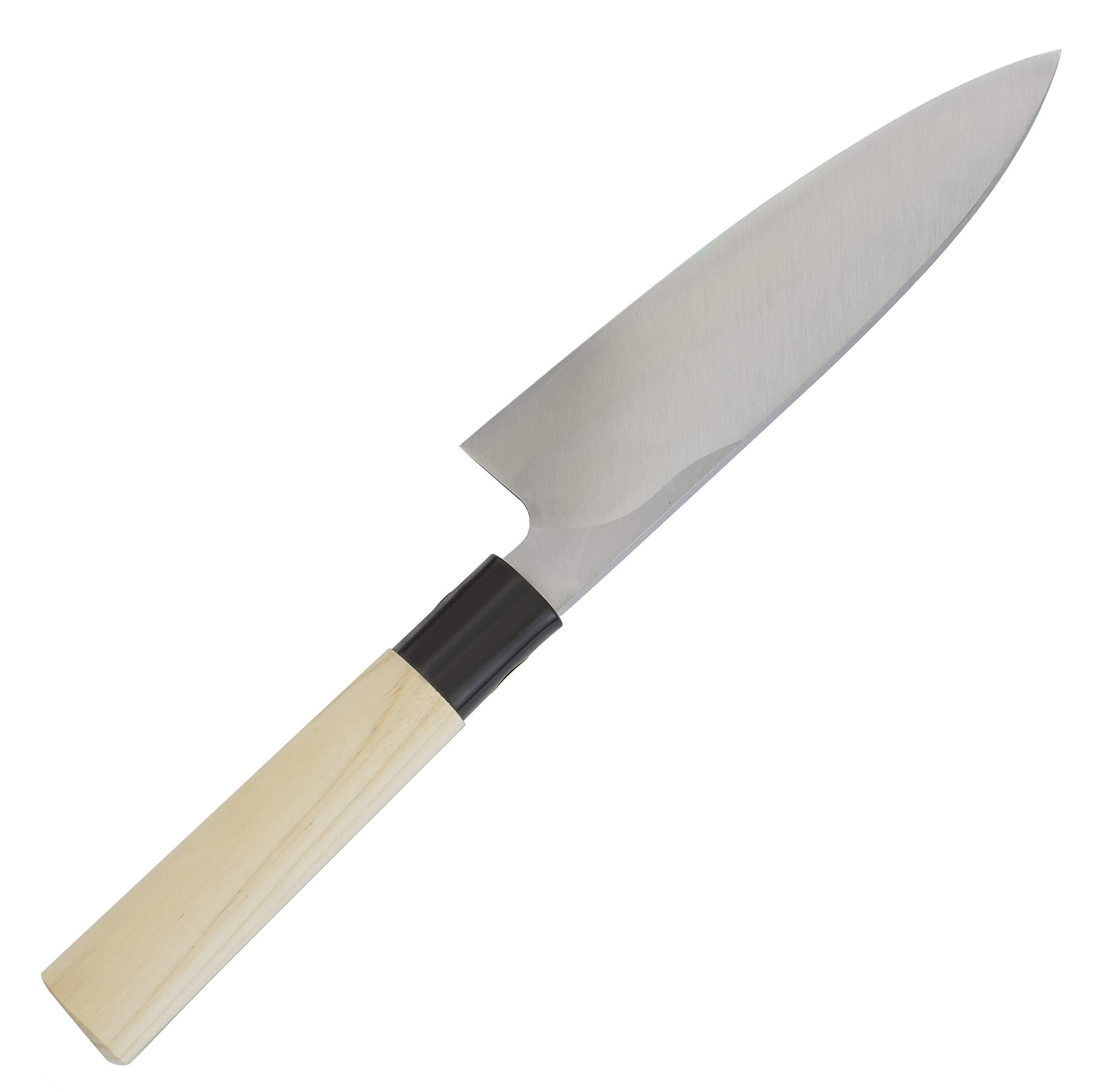 Amazon｜堺源吉 日本製 舟行 包丁 165mm 鋼 木柄 堺の包丁｜柳刃包丁
