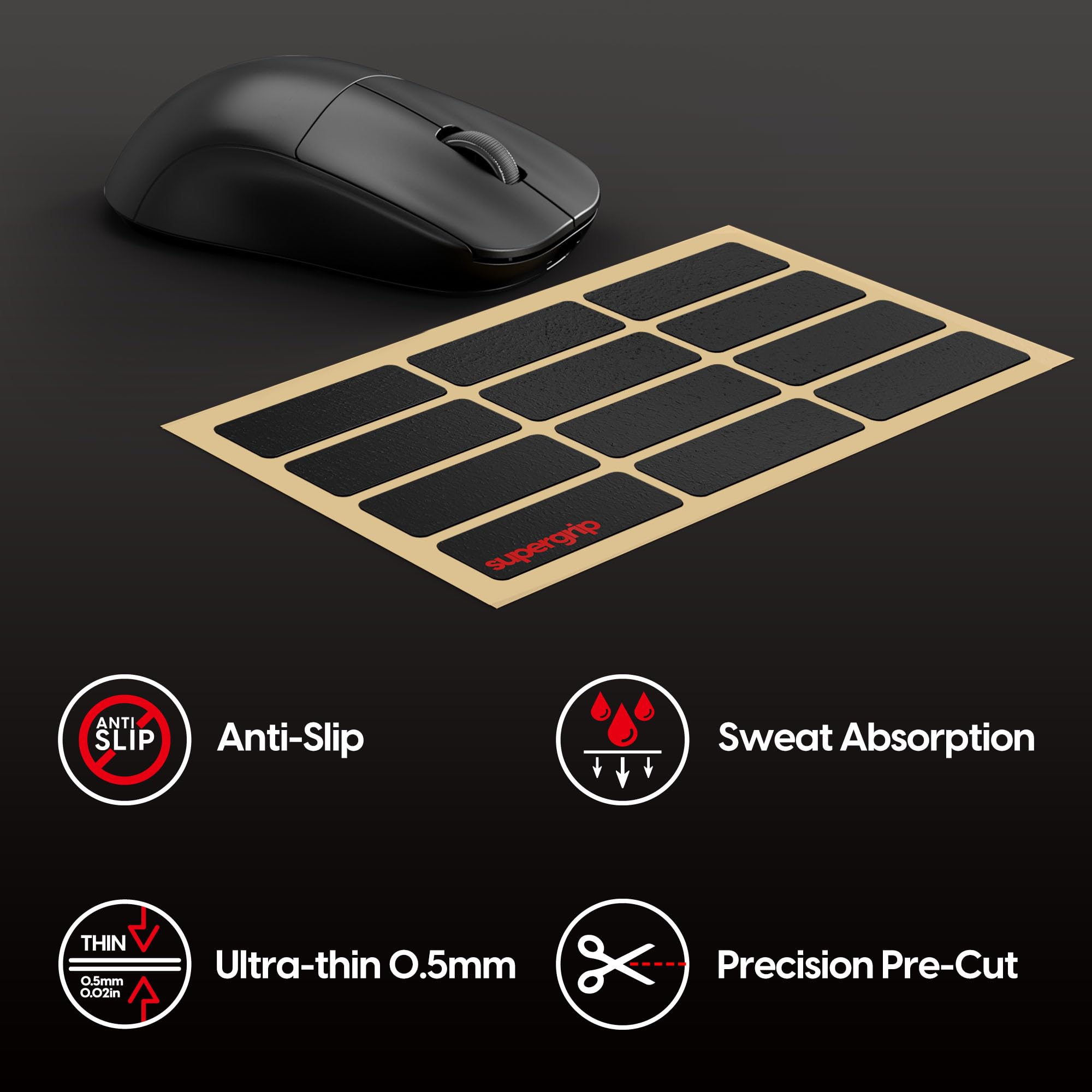 Amazon.co.jp: Pulsar Gaming Gears Supergrip Pre-cut Universal