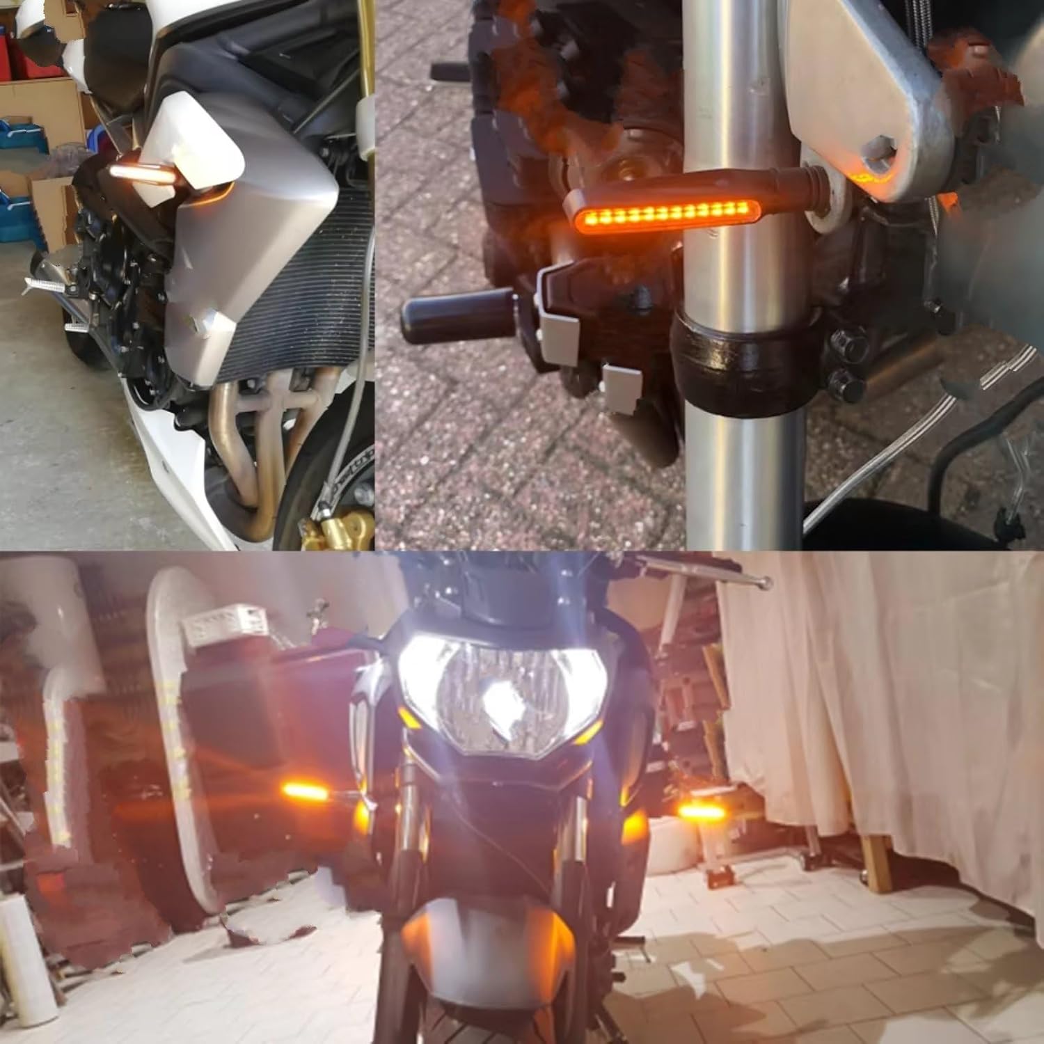 オートバイの方向指示器 Compatible With For ER-6N 2009-2016 For ER