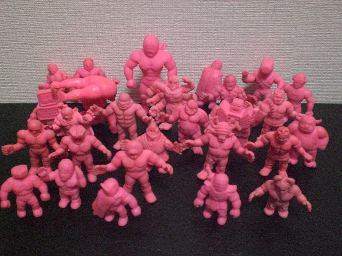 Amazon | 当時物 キン消し レアカラー ピンク キン肉マン 消しゴム