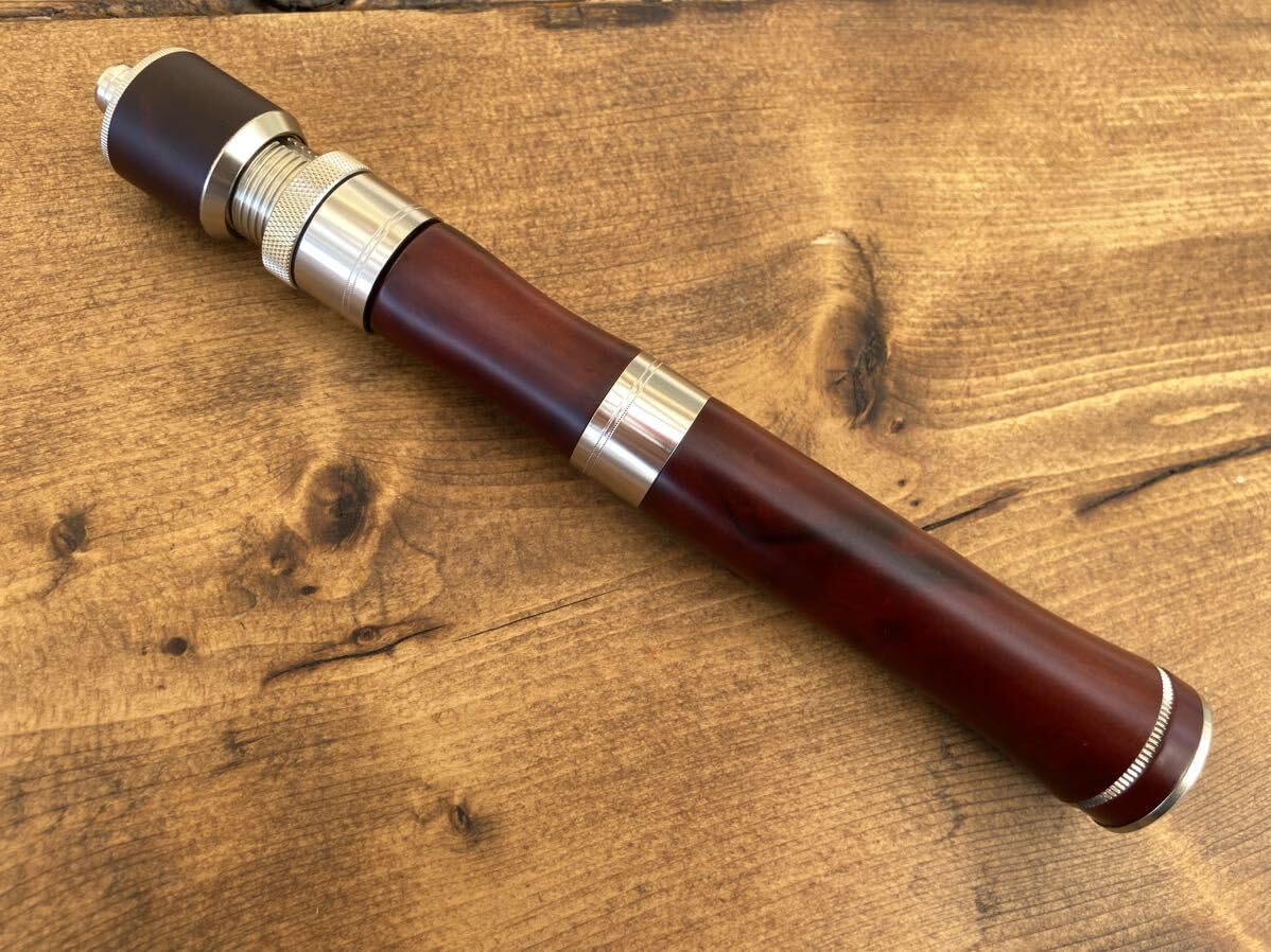 トラウトロッド ウッドグリップ 5ft6inch ベイトテレスコロッド 渓流