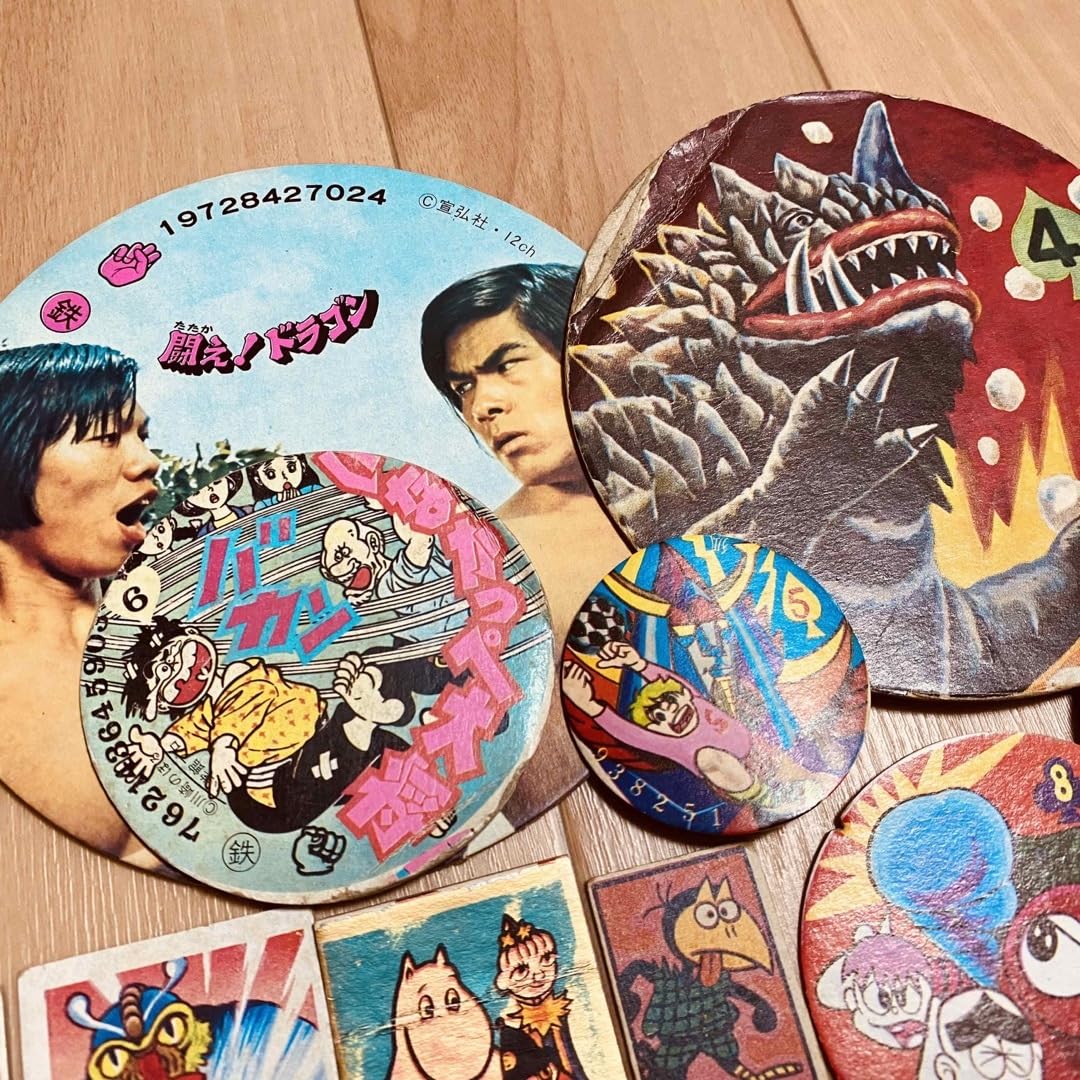 昭和レトロ イナズマンメンコ 18枚セット 昭和レトロ イナズマンメンコ