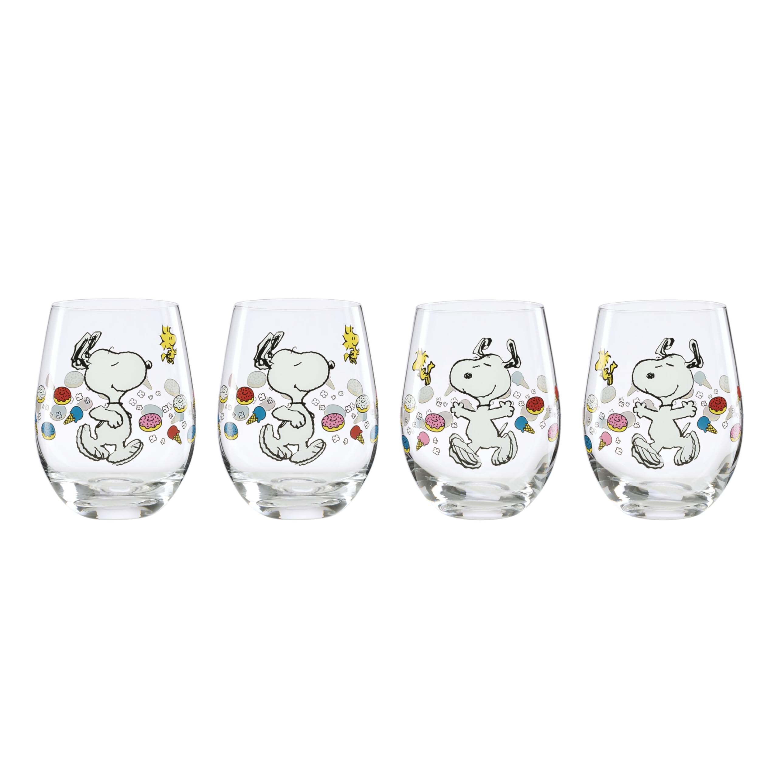 Amazon.com | Lenox 897731 Chef Snoopy Tumblers, Set Of 4: Tumblers
