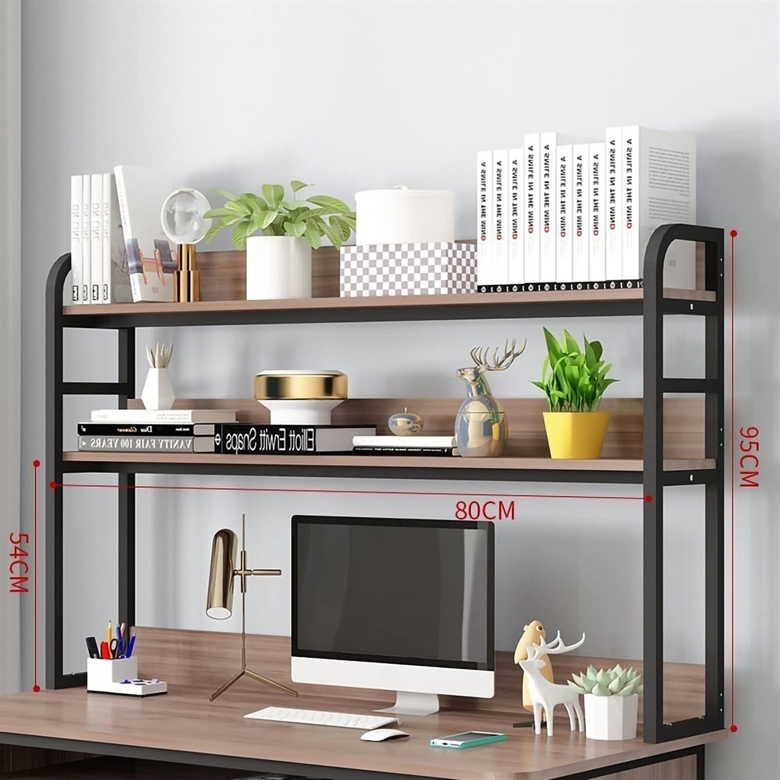 Amazon.co.jp: 本棚 机上ラック デスク 収納 漫画棚 卓上収納 卓上