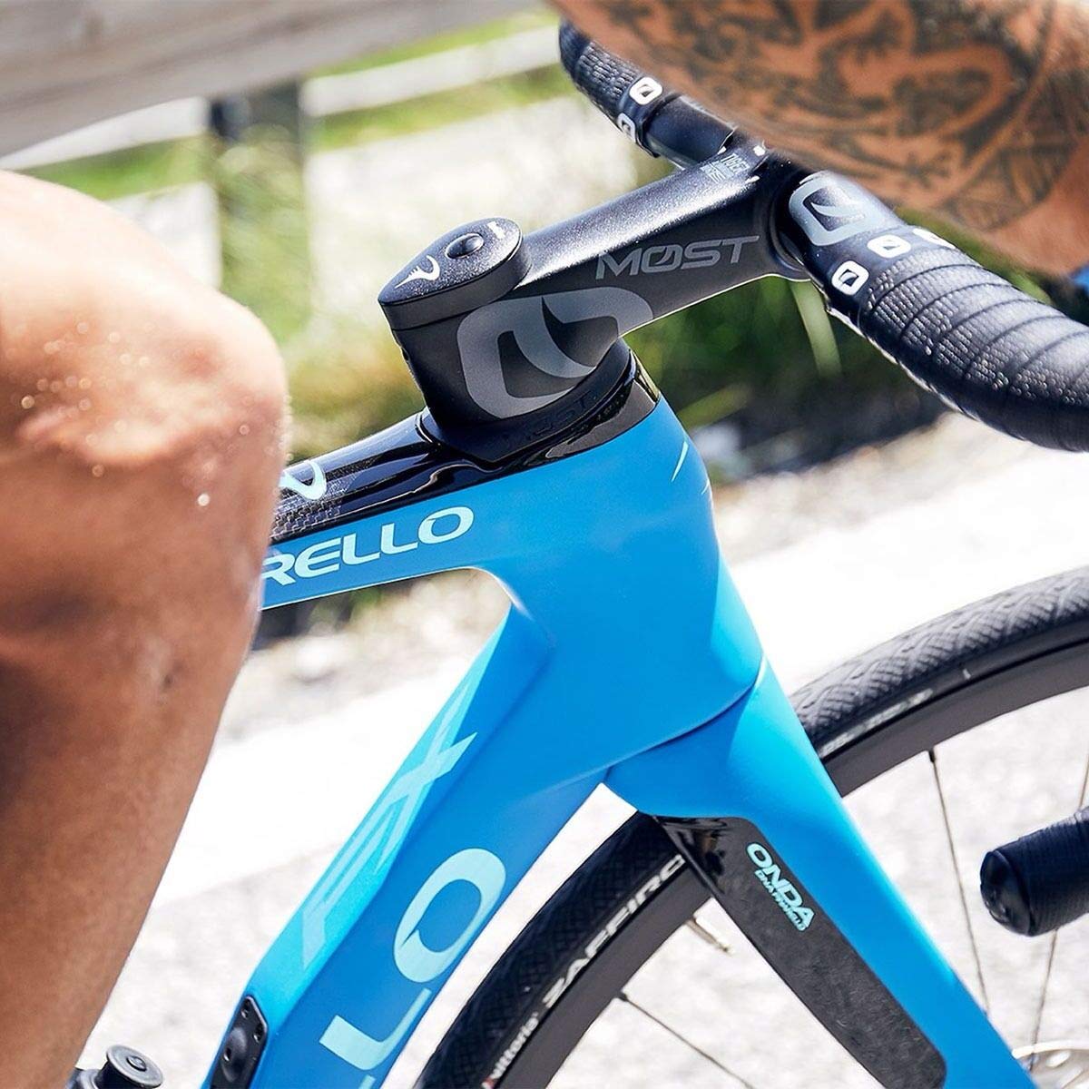 Amazon | MOST TIGER ALU TiCR エアロ マットブラック 31.8mm ステム