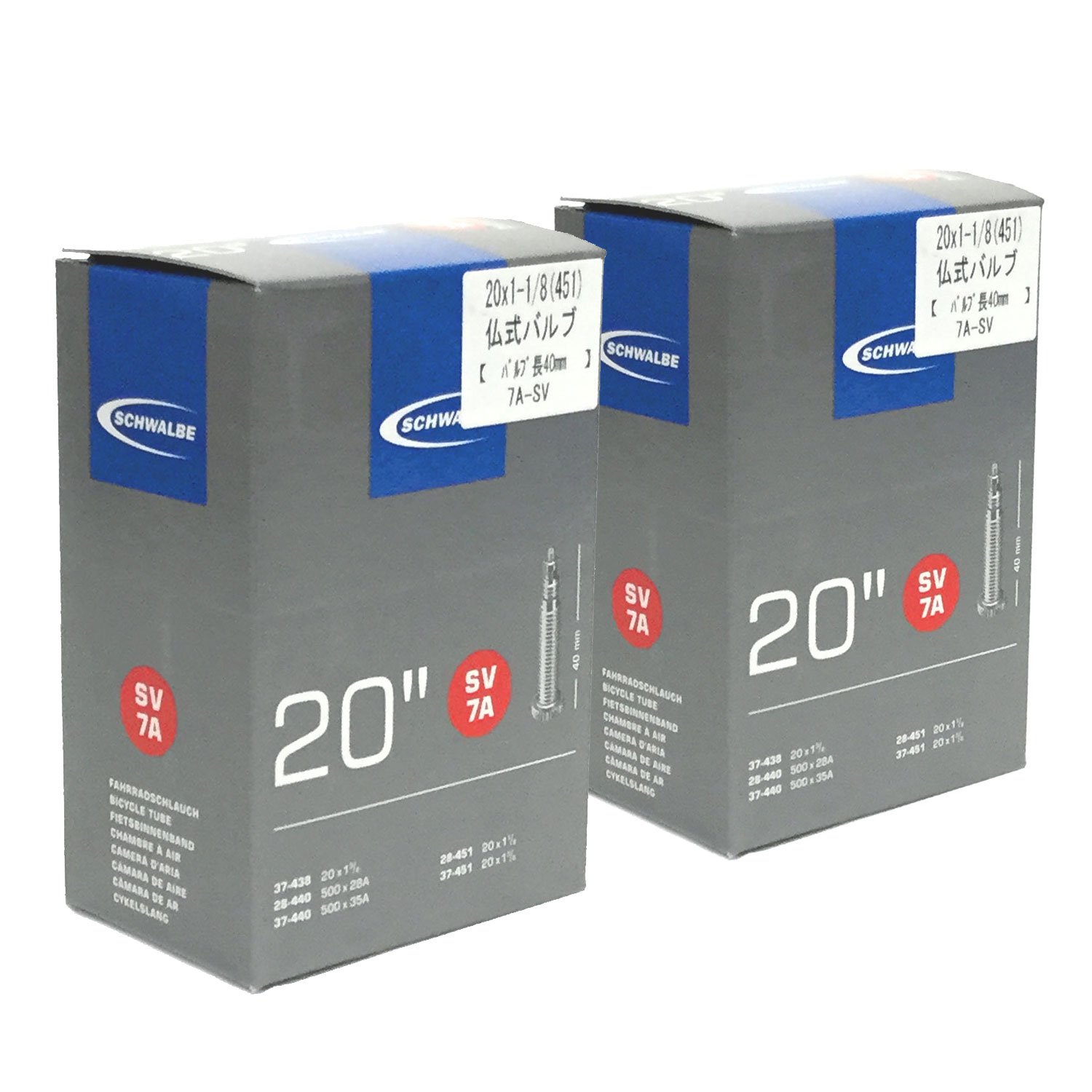 Amazon.co.jp: SCHWALBE(シュワルベ) 【正規品】20×11/8(451)用