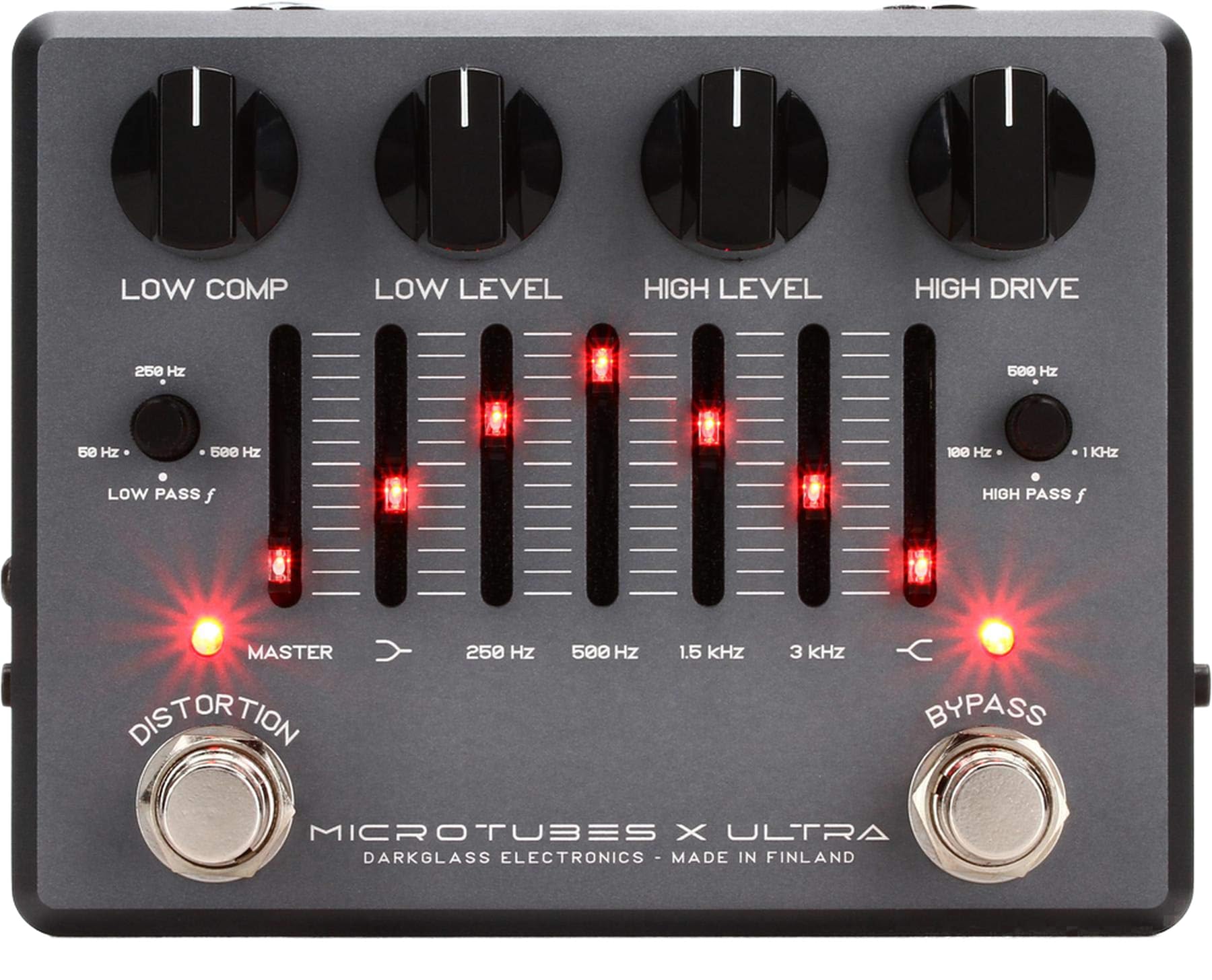 Amazon.com: Darkglass Microtubes X Ultra Bass Preamp Pedal w