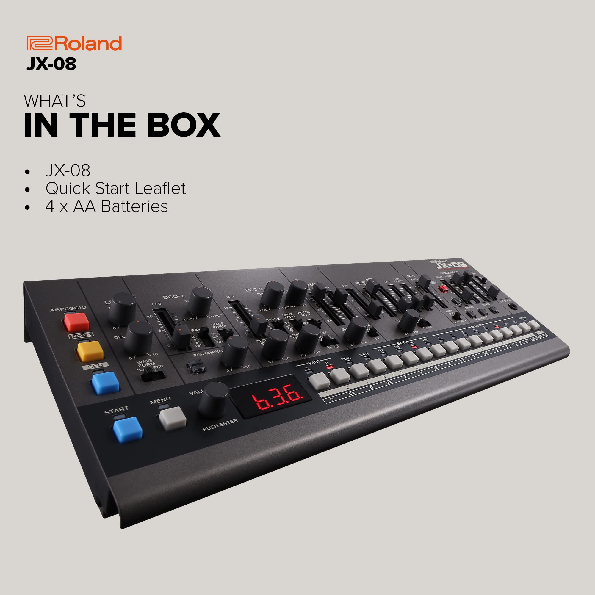 Amazon.co.jp: ローランド ROLAND シンセサイザー JX-08 JX-8Pサウンド