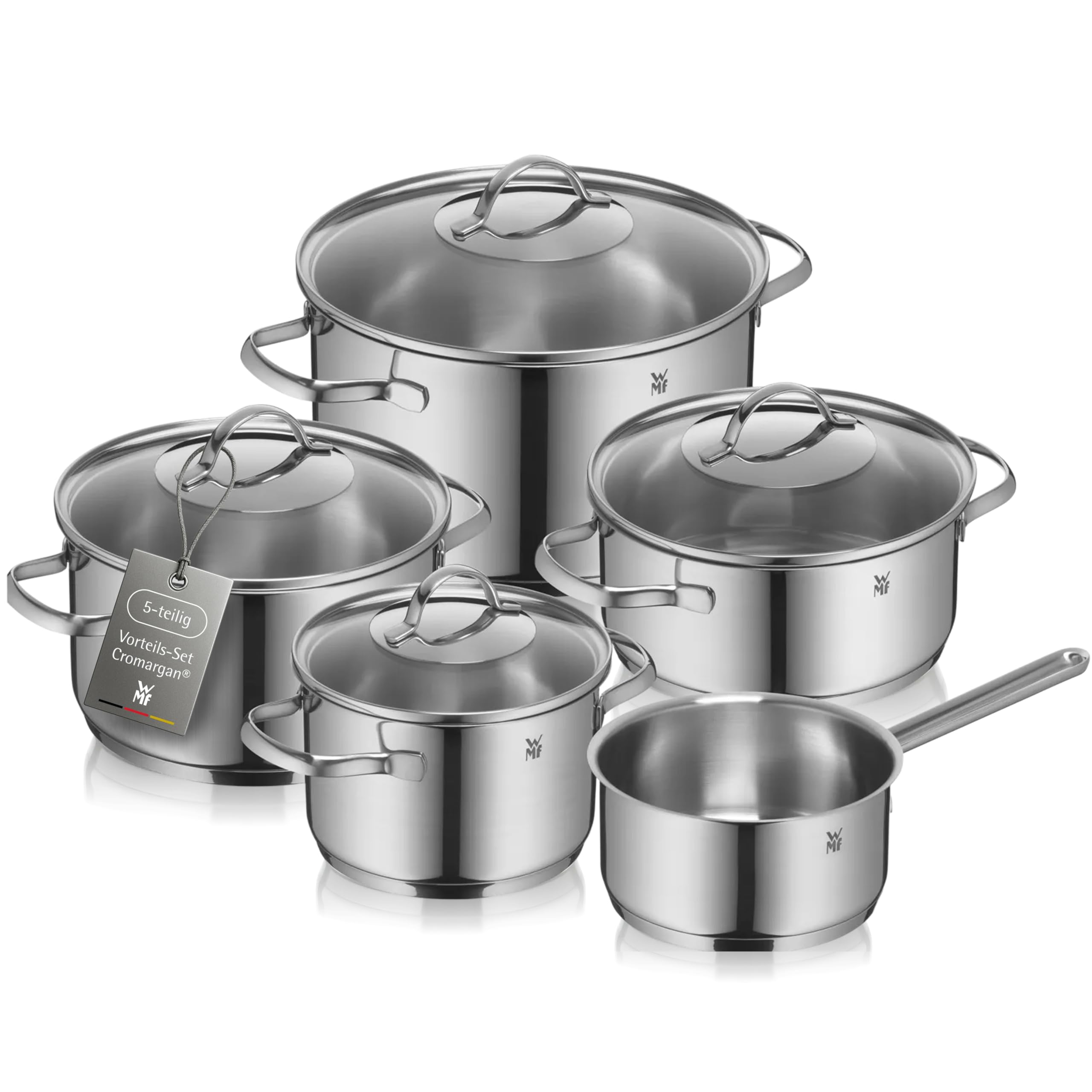 Amazon | WMF Provence Plus 0721056380 Set of 5 Pots by WMF | (Wmf