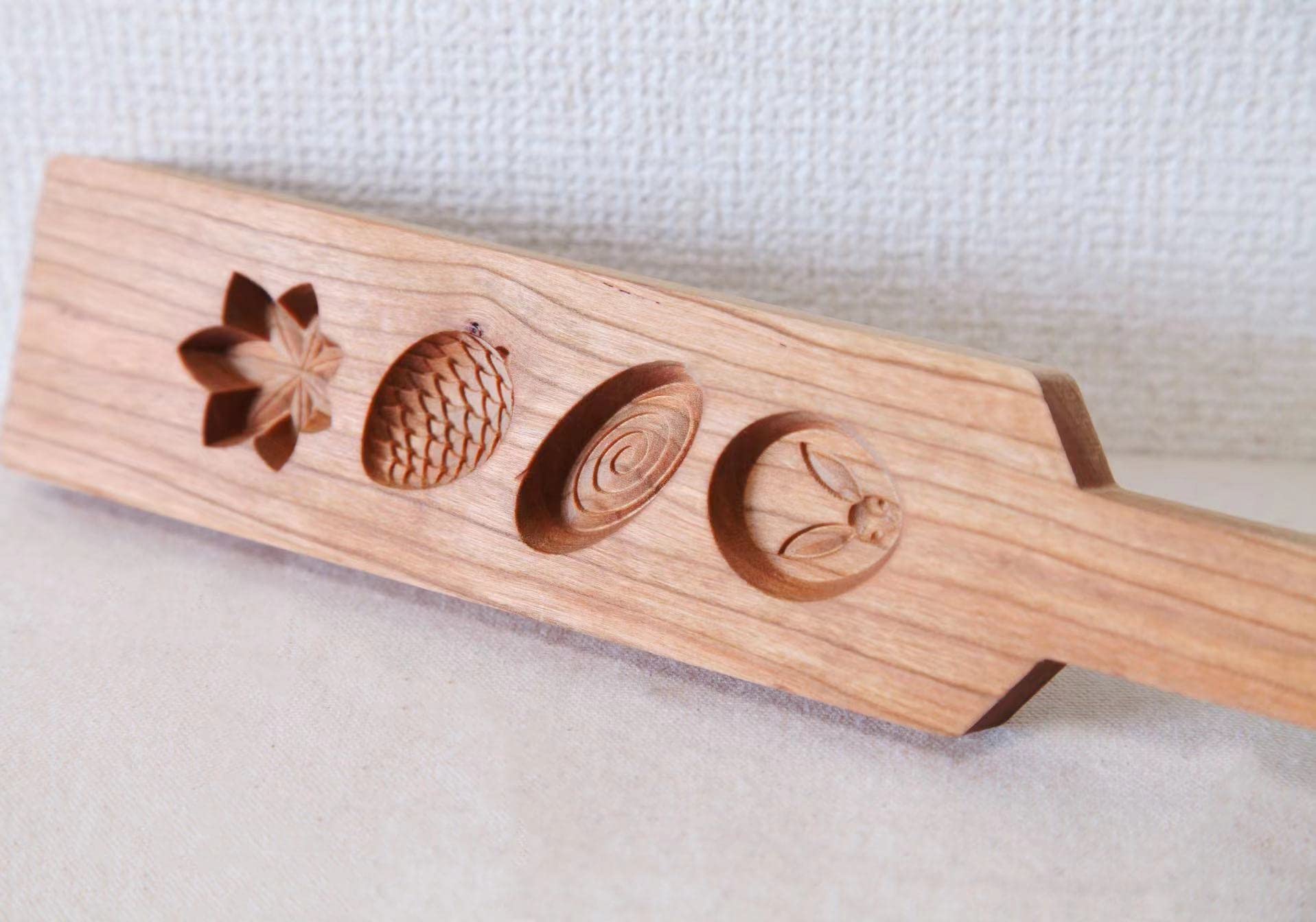 Amazon | KENNKUNN 限定セール！和菓子道具 打菓子木型四種 うさぎ