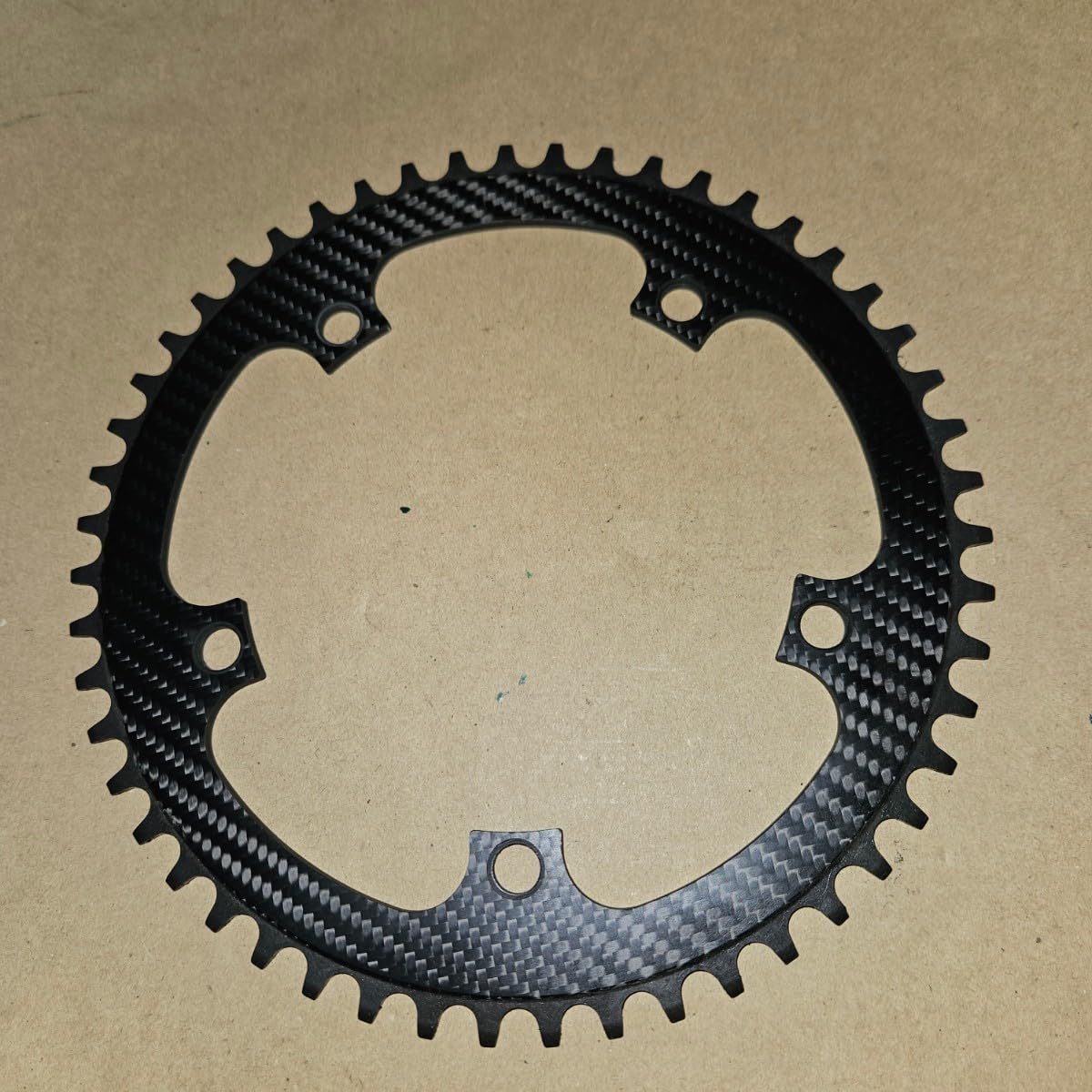 digirit カーボンチェーンリング 51T トラック/シングルスピード