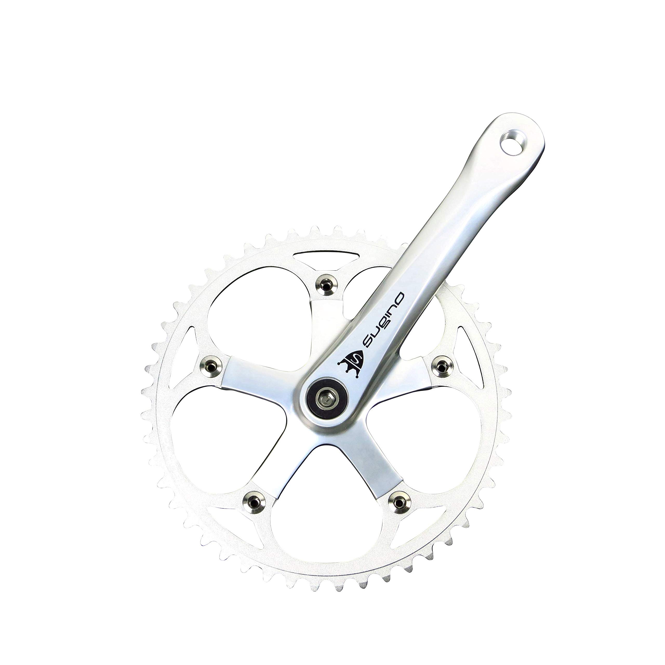 Amazon | Sugino(スギノ) RD4 TRACK SILVER 50T 170mm クランクセット