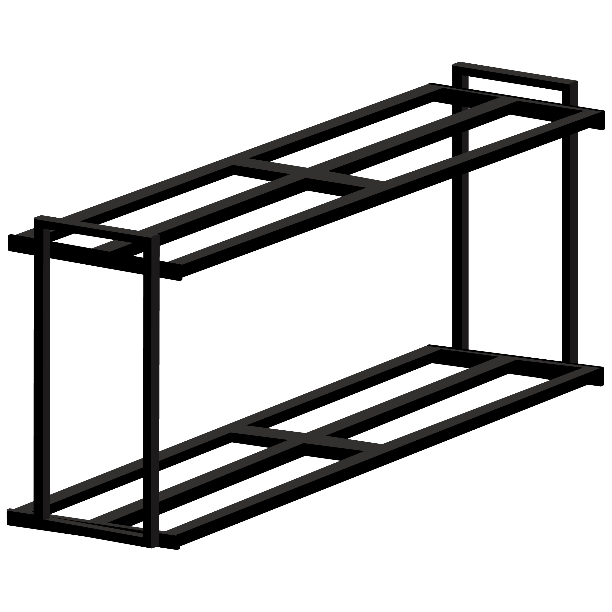 Amazon | ジェックス スチールスタンド1200 組立式水槽台 上下2段設置