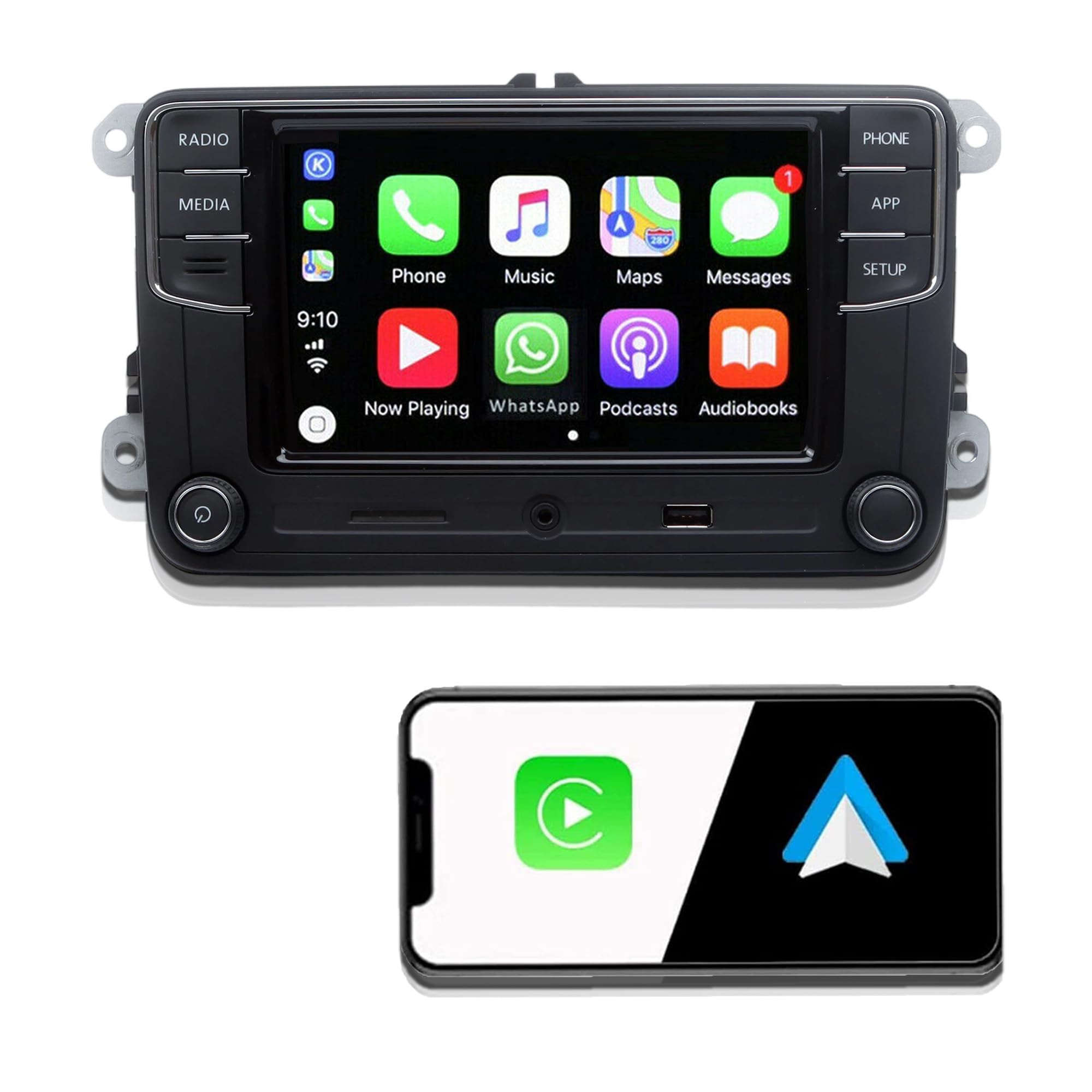 Amazon.co.jp: CarPlay 6.5インチ MIB RCD330 タッチスクリーン 187B
