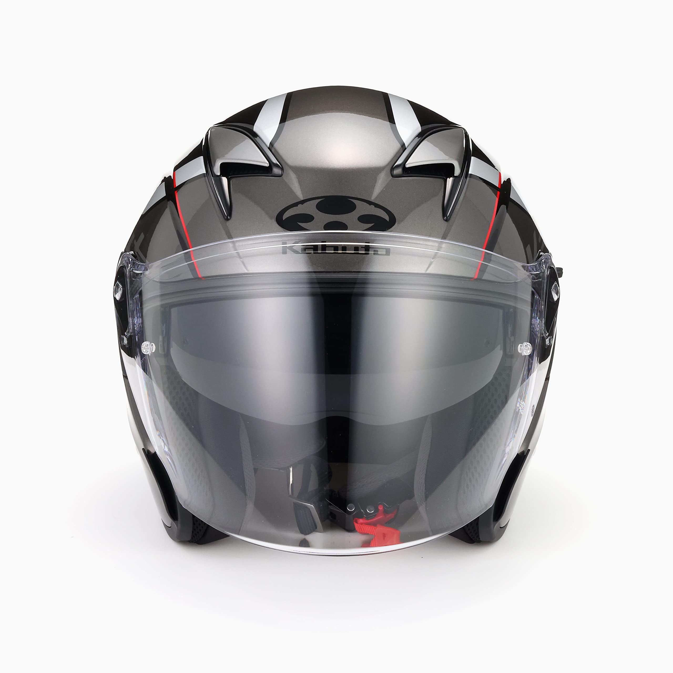 Amazon | OGK KABUTO EXCEED GLIDE ブラックガンメタ L59-60cm