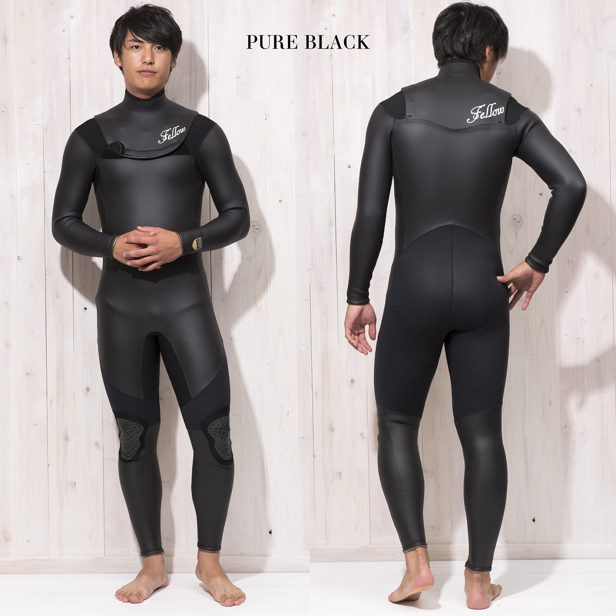 Amazon | FELLOW セミドライスーツ ウェットスーツ メンズ セミドライ