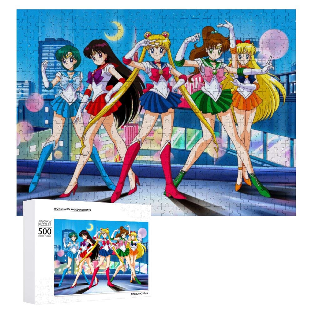 Amazon.co.jp: 美少女戦士セーラームーン パズル ジグソーパズル 木製
