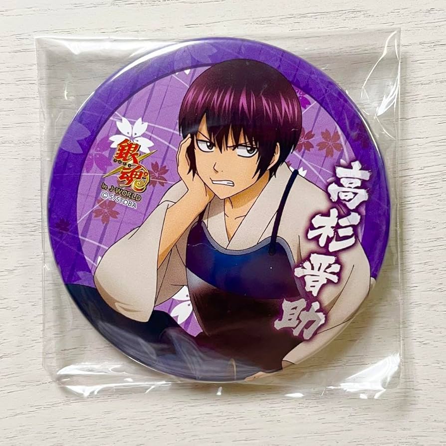 銀魂 ナンジャタウン 缶バッジ 九兵衛 銀魂 ナンジャタウン 缶バッジ