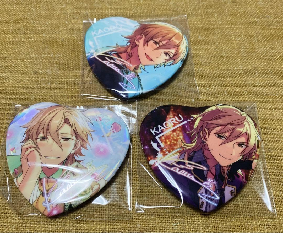 あんさんぶるスターズ 羽風薫 缶バッジ あんスタ羽風薫缶バッジ