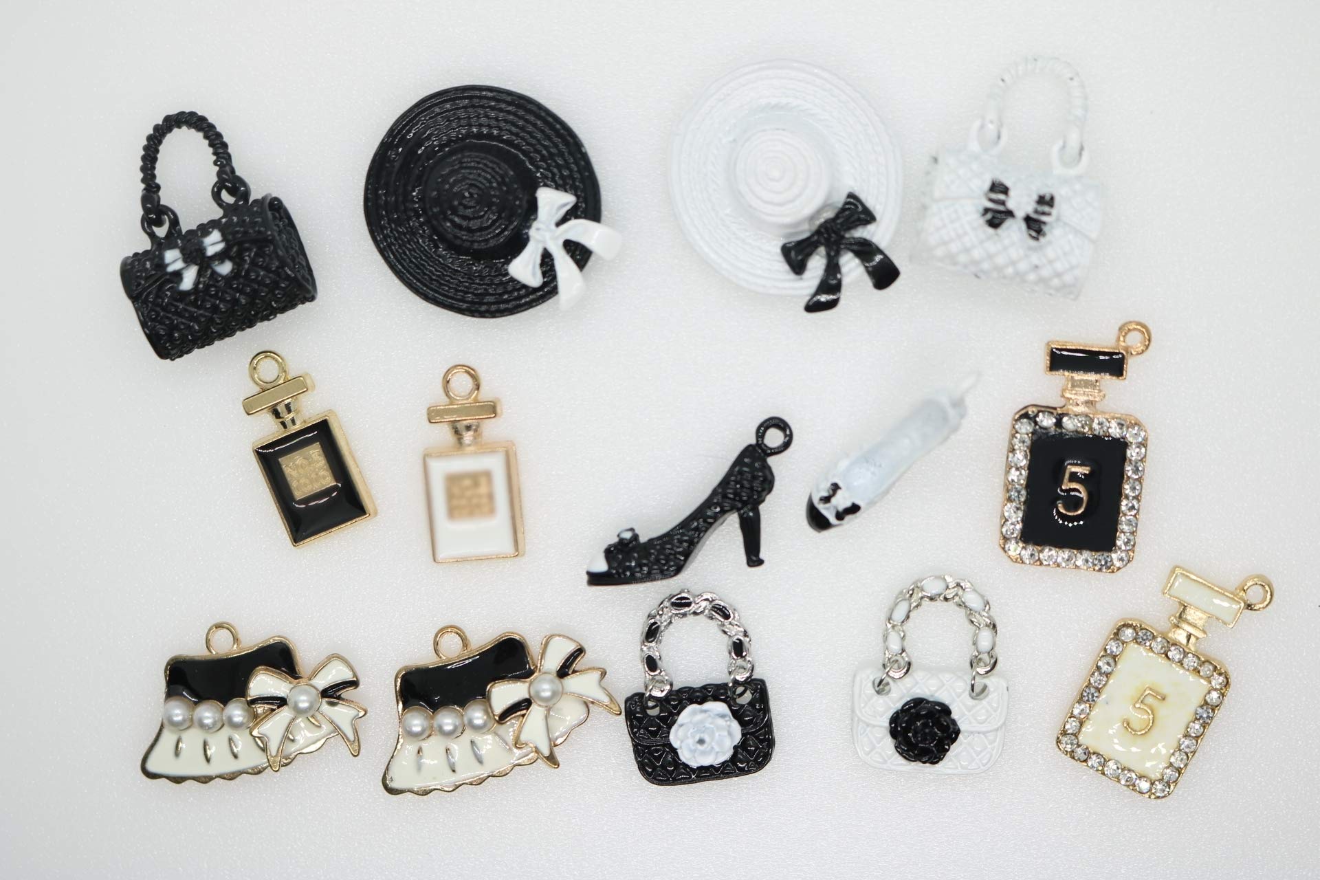 Amazon | 【ハンドメイド素材店】14個 お洒落 チャームアソートセット