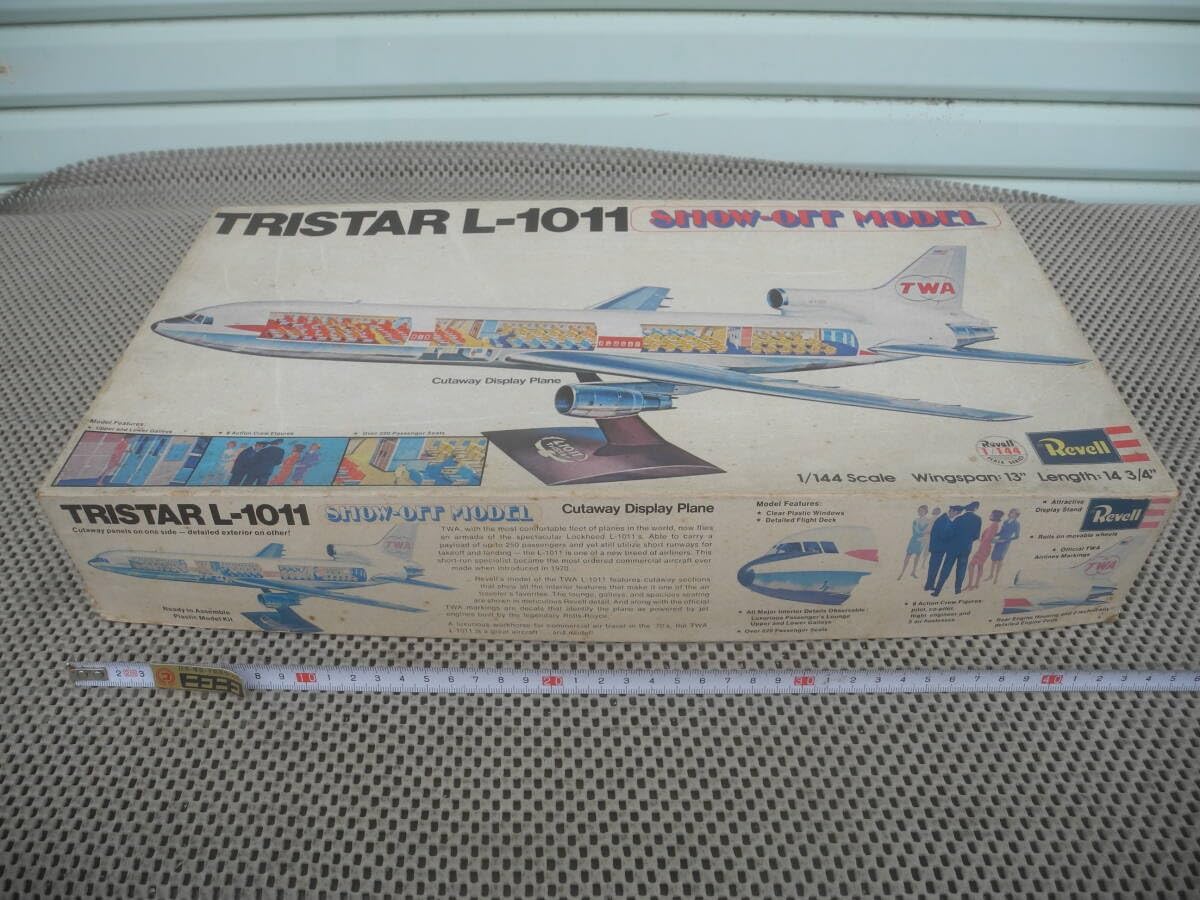 TRISTAR L-1011 SHOW-OFF MODEL Revell 1/144 グンゼ レベル版TwoSix