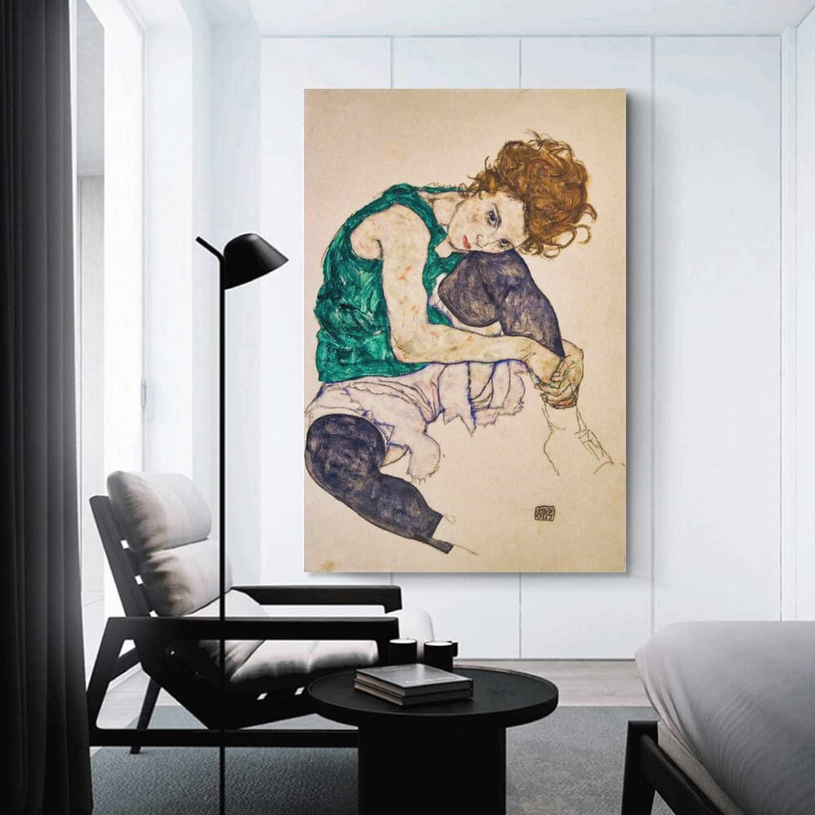 エゴン・シーレ Egon Schiele ポスター額付き エゴン・シーレ Egon