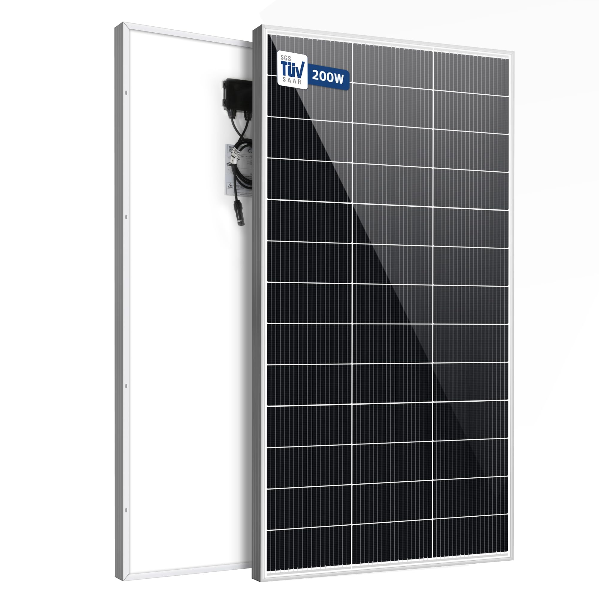 Amazon | LVYUAN【正規品】 200W 太陽光パネル 25年使える耐久性