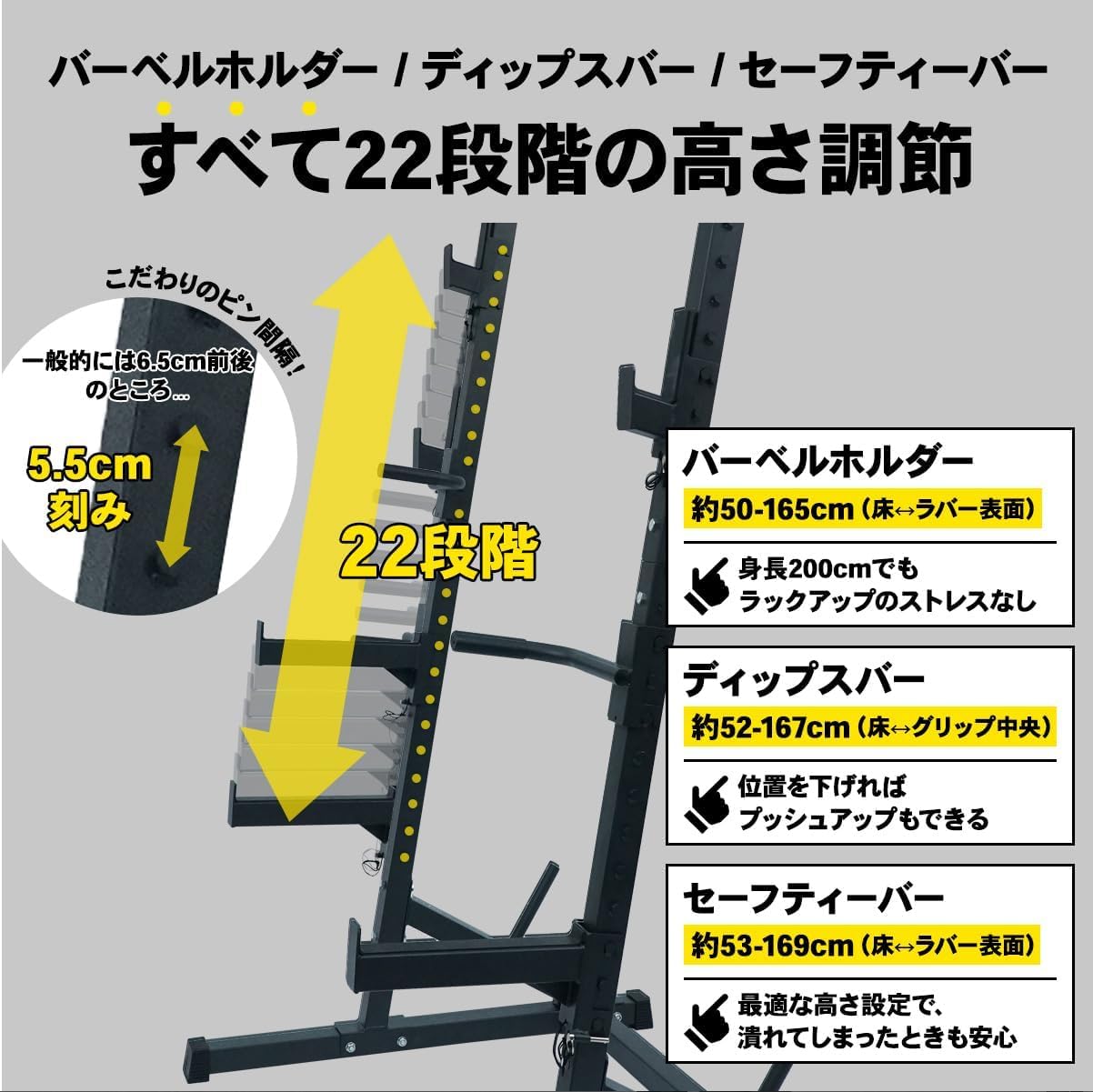 GENKI製 スミス・ハーフラック（垂直横刺しタイプ）のフックA GENKI製