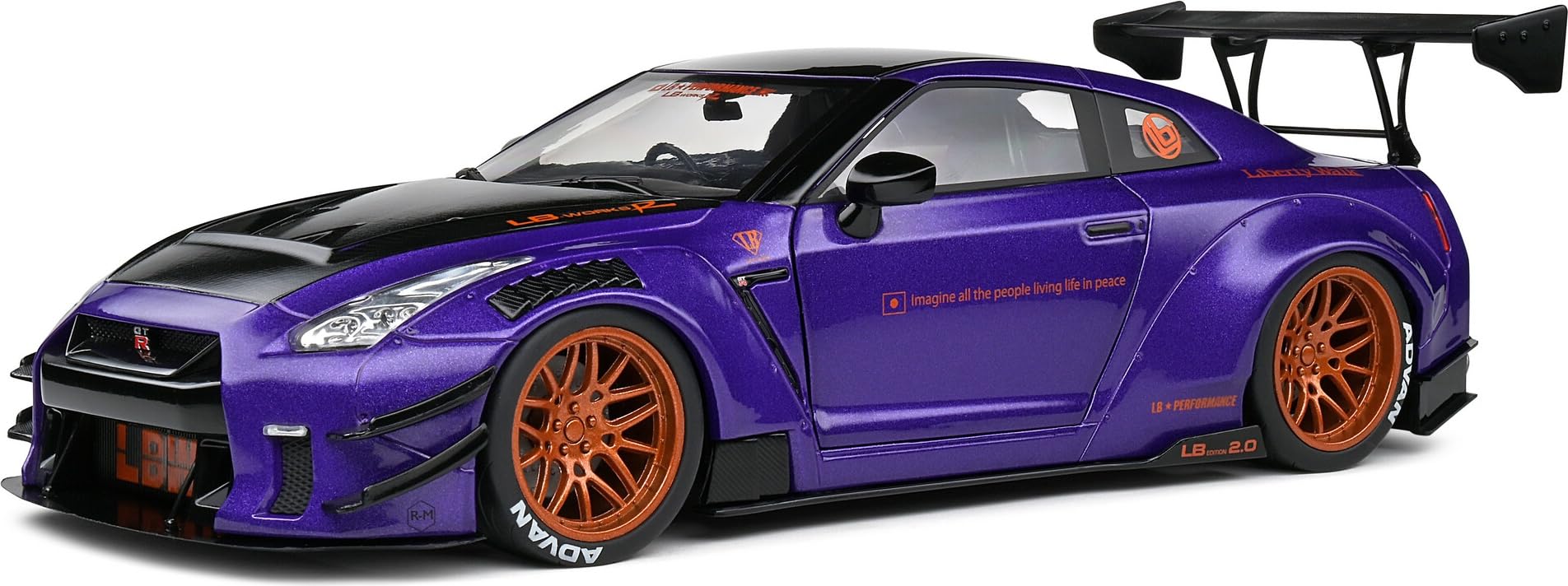 Amazon.com: Mint Models 2022 Gt-R (R35) W/Liberty Walk Body Kit