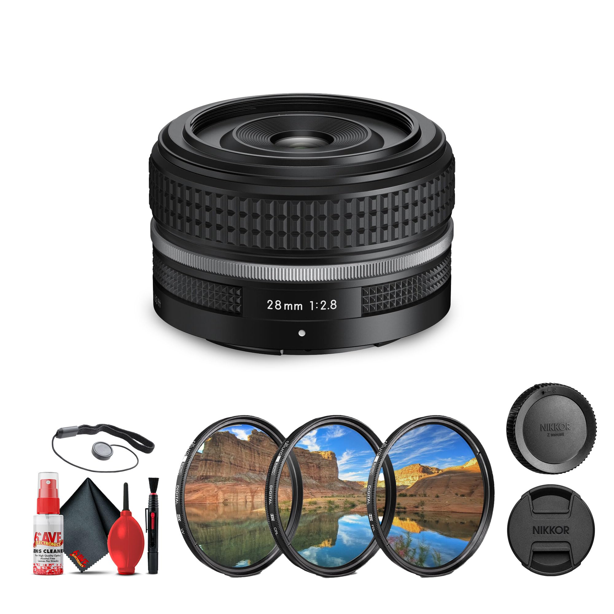 Amazon.com : Nikon NIKKOR Z-Mount 28mm f/2.8 (SE) Ultra-Compact