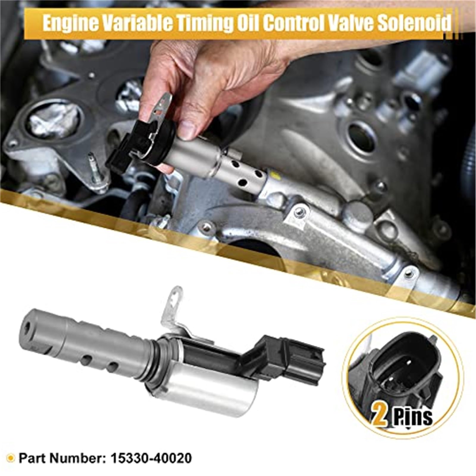 Amazon.co.jp: JOBOUND VVT オイル コントロール バルブ、、ヴィッツ