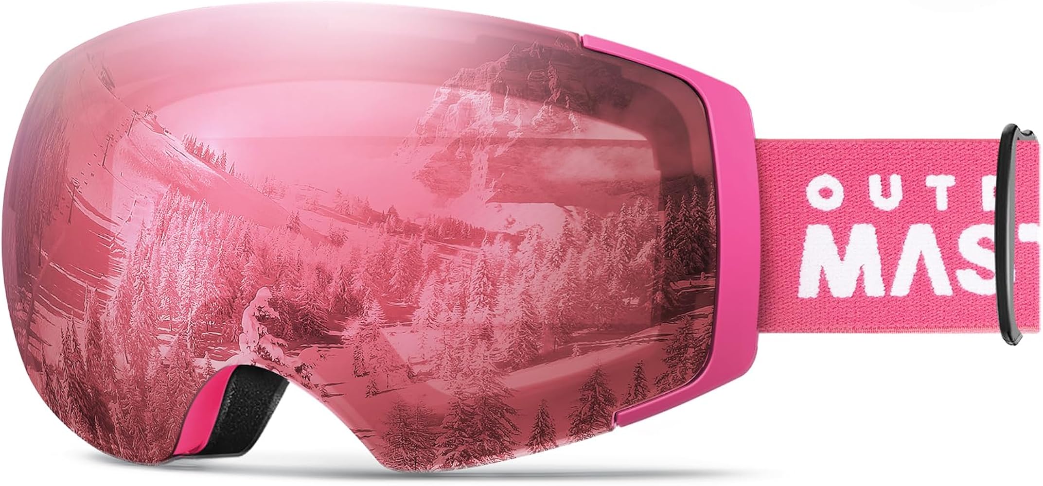 Amazon | [OutdoorMaster] スキーゴーグル 両層磁気レンズ