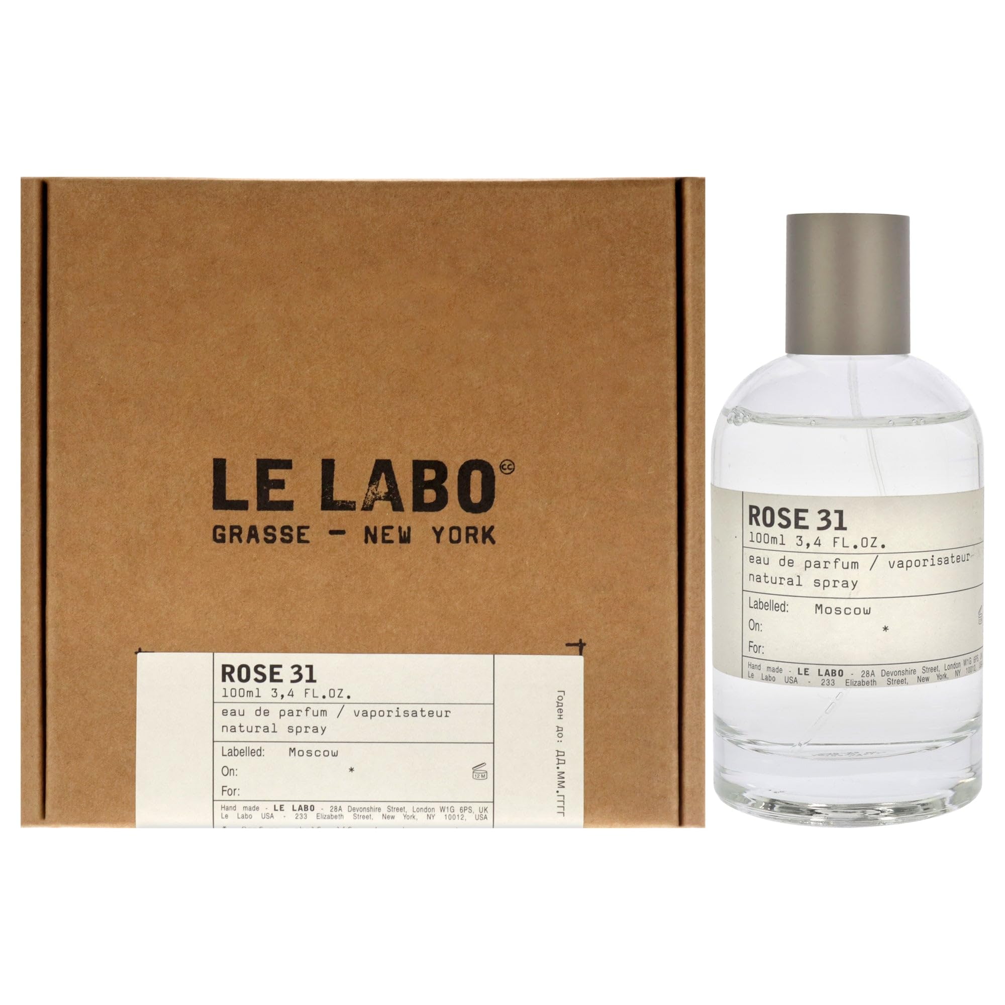 Amazon.com : Rose 31 by Le Labo for Unisex - 3.4 oz EDP Spray