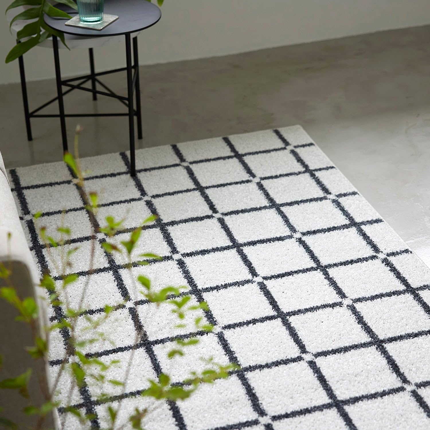 Amazon | スミノエ HOME ラグマット オセロ 90×130cm 床暖房対応 日本