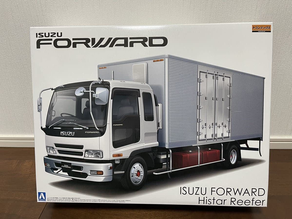 Amazon | アオシマ いすゞ フォワード ハイスター冷凍車 1/32 ヘビー