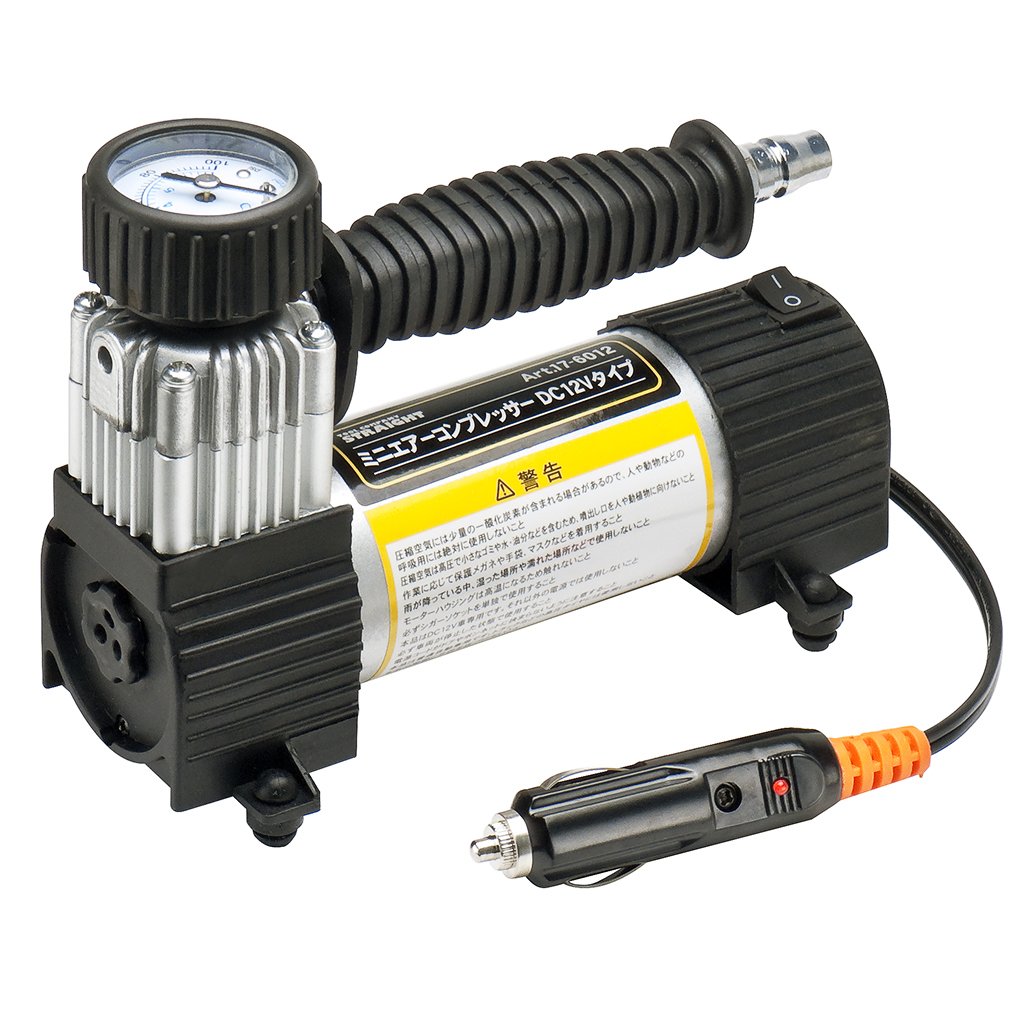 スミヨシ エアコンプレッサー 12v セット スミヨシ エアコンプレッサー