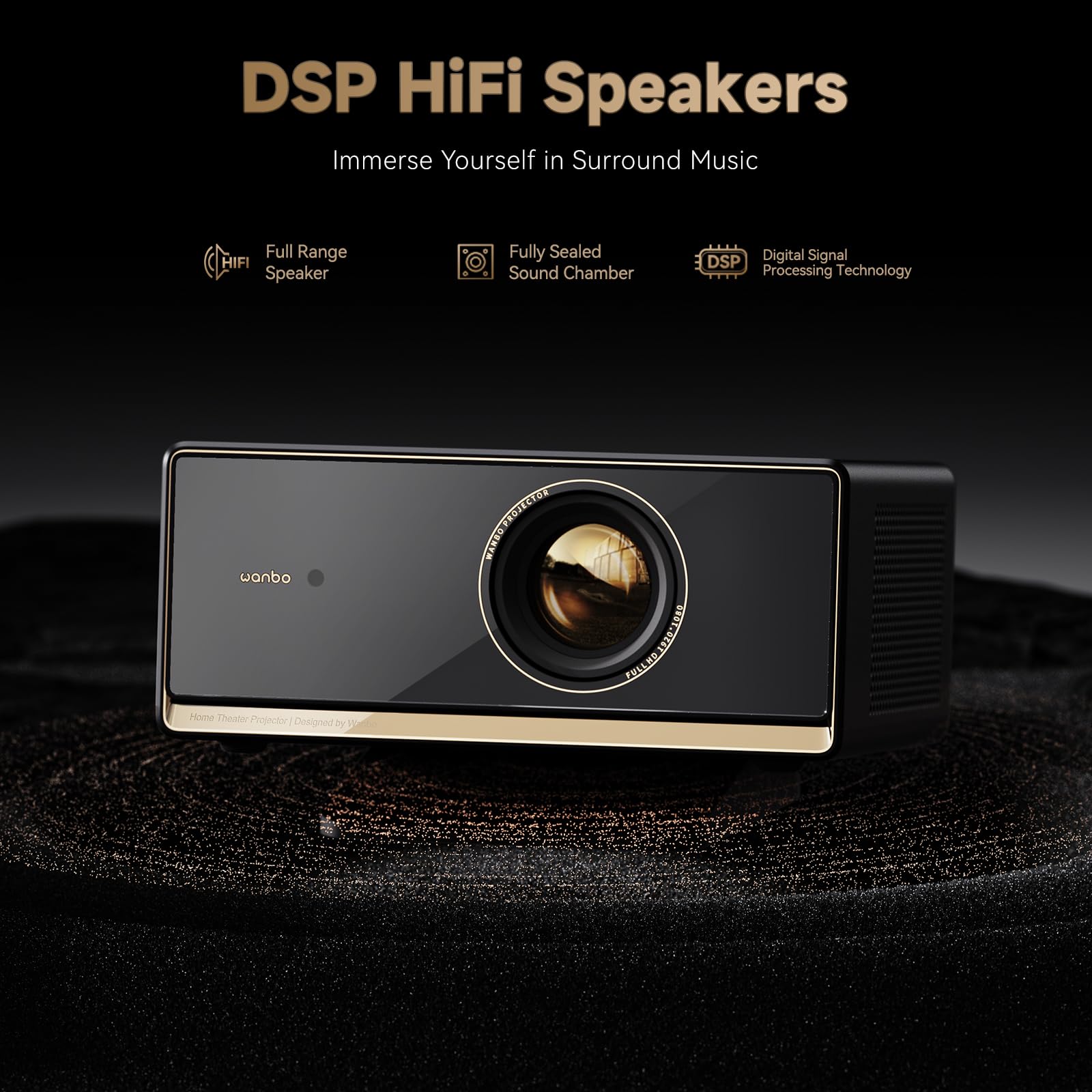 Amazon.com: Wanbo X5 Pro Google TV Smart Projector with Wi-Fi