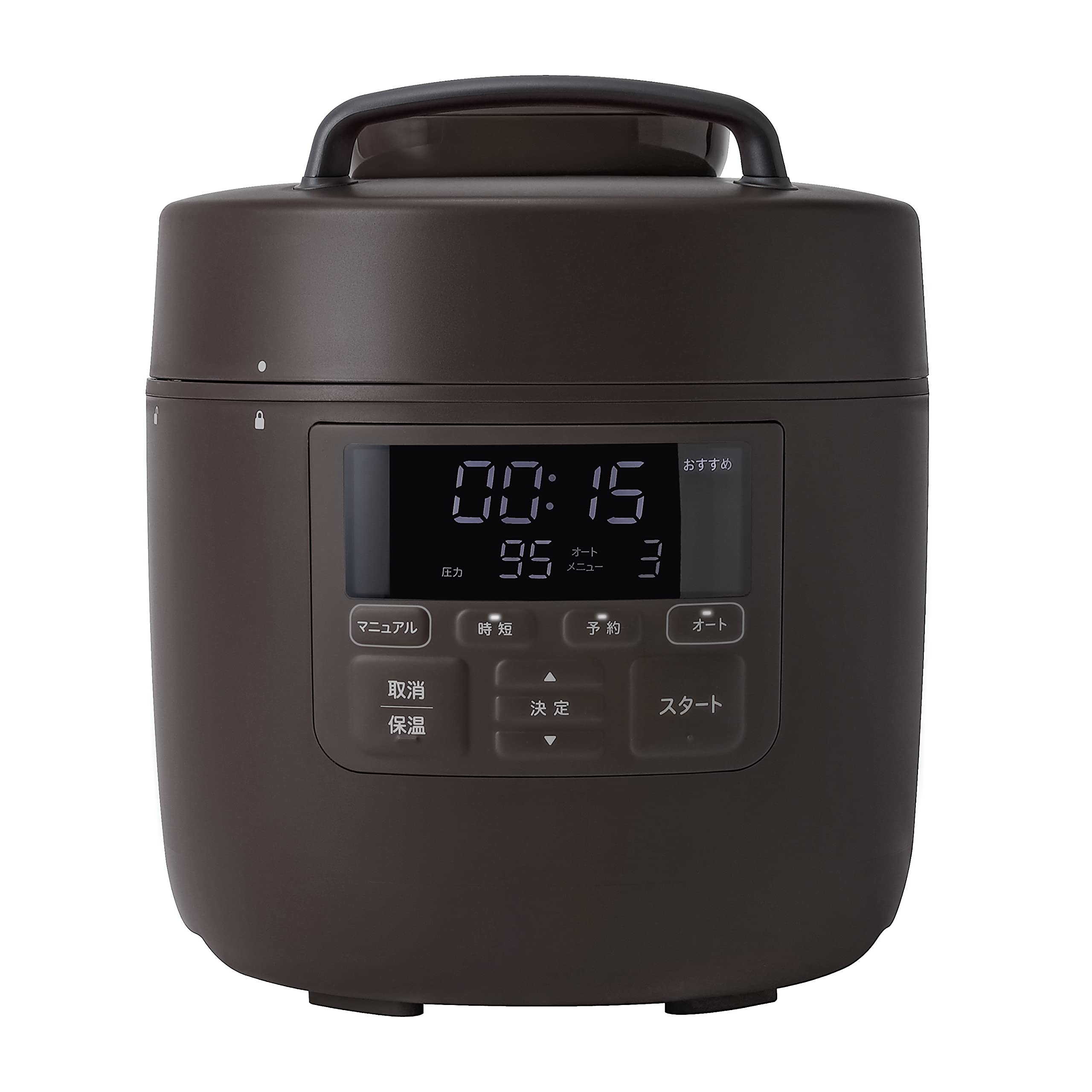 Amazon | シロカ 自動減圧機能付き電気圧力鍋 おうちシェフ PRO