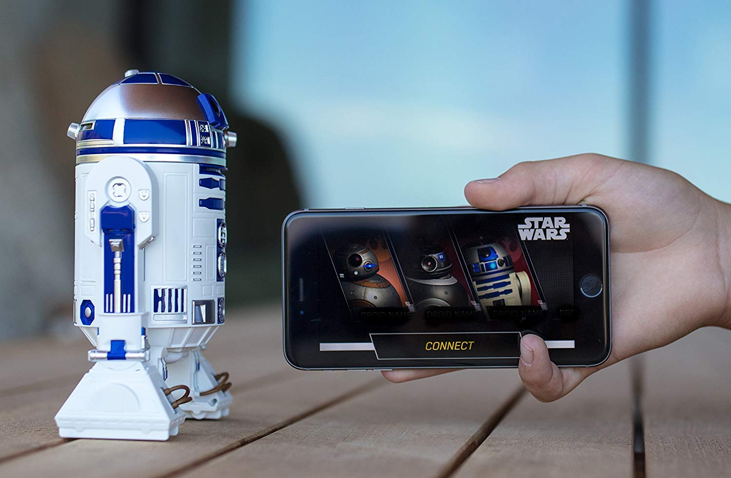 Amazon.com: Sphero R201ROW Star Wars R2D2 Appge Controlled Droide