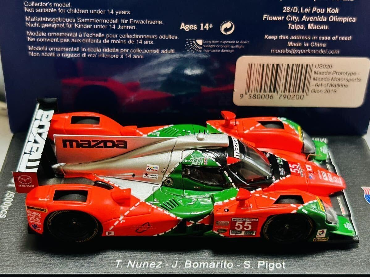 Amazon | スパーク spark 1/43 Mazda Prototype - Mazda Motorsports