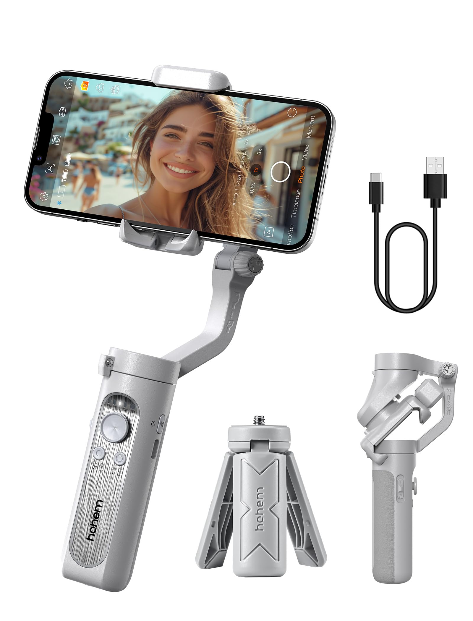 Amazon.com: hohem iSteady XE Gimbal Stabilizer for Smartphone