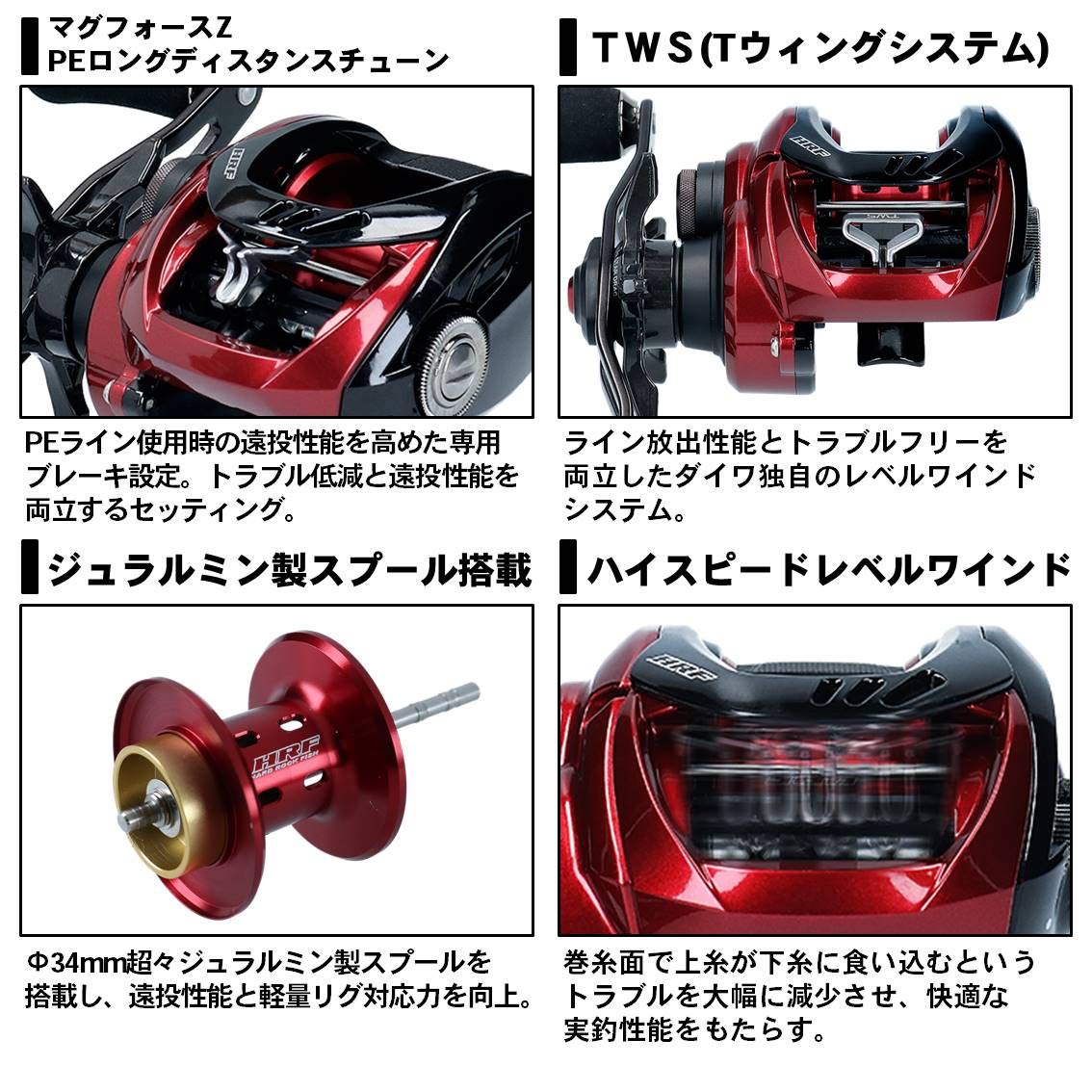 ダイワ 20HRF PE SPECIAL 8.1R-TW（右巻き） ダイワ HRF PEスペシャル
